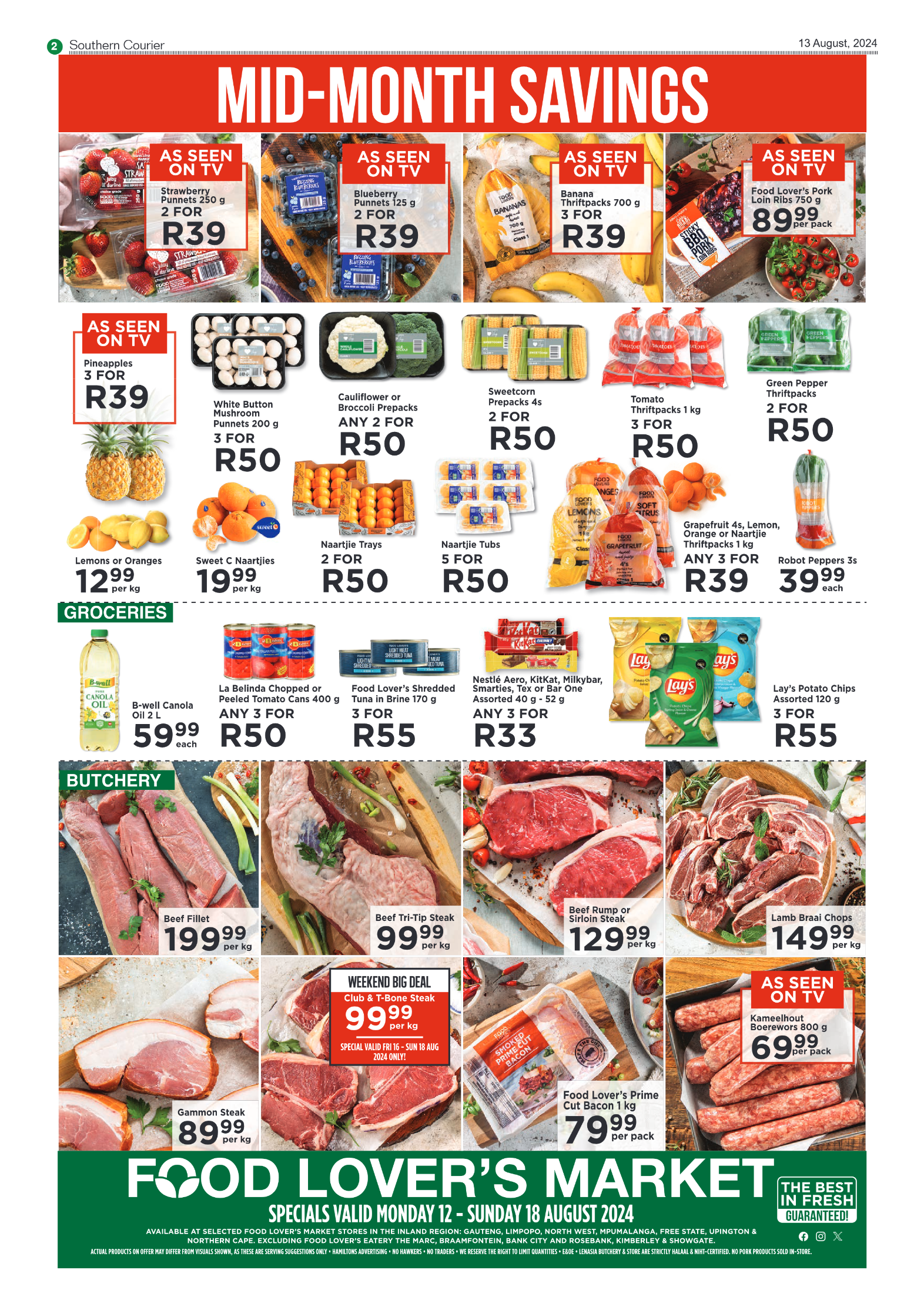 Southern Courier 13 August 2024 page 2