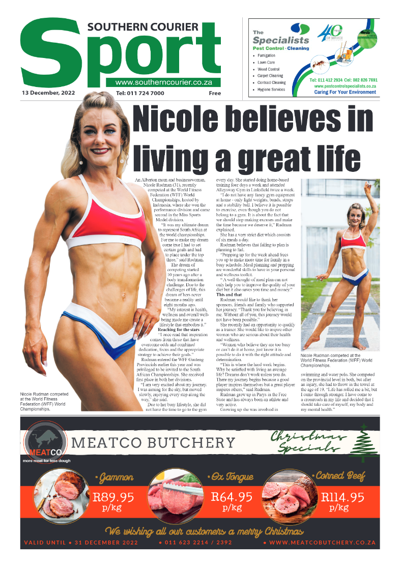 Southern Courier 13 Dec 2022 page 14