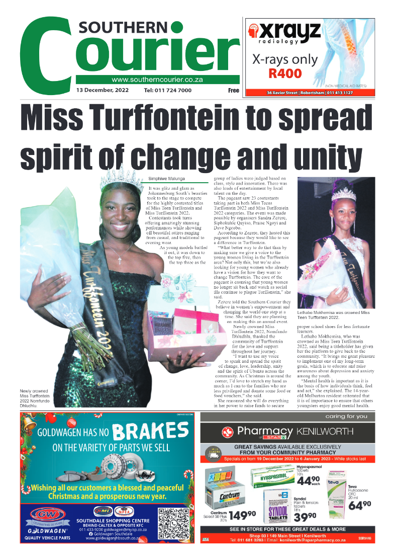 Southern Courier 13 Dec 2022 page 3