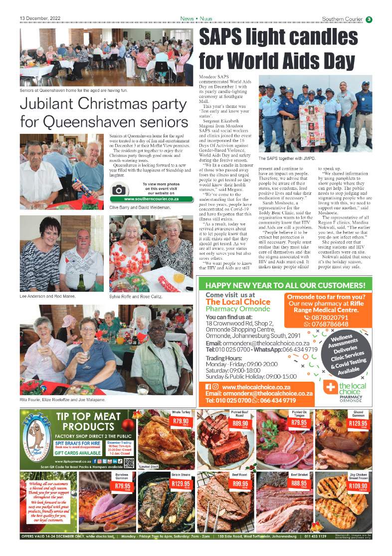 Southern Courier 13 Dec 2022 page 5