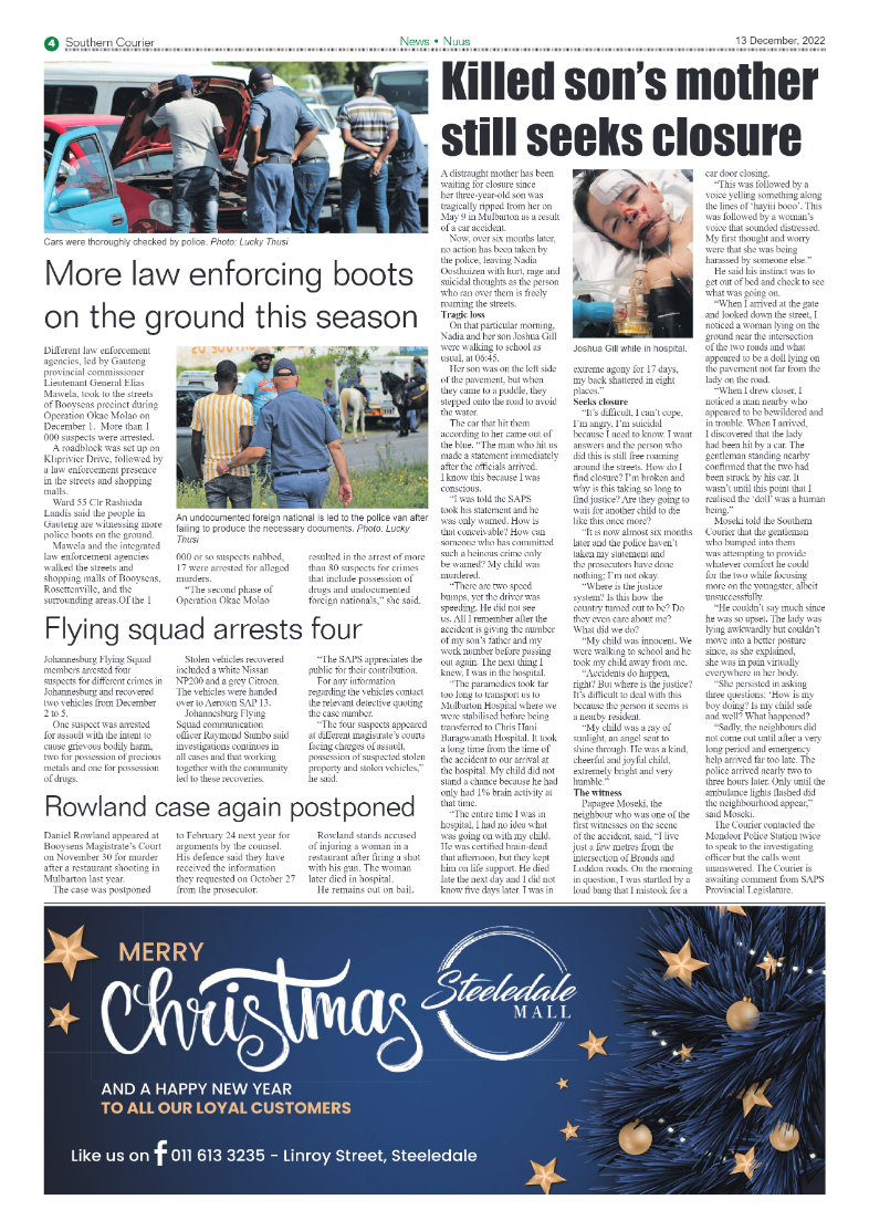 Southern Courier 13 Dec 2022 page 6