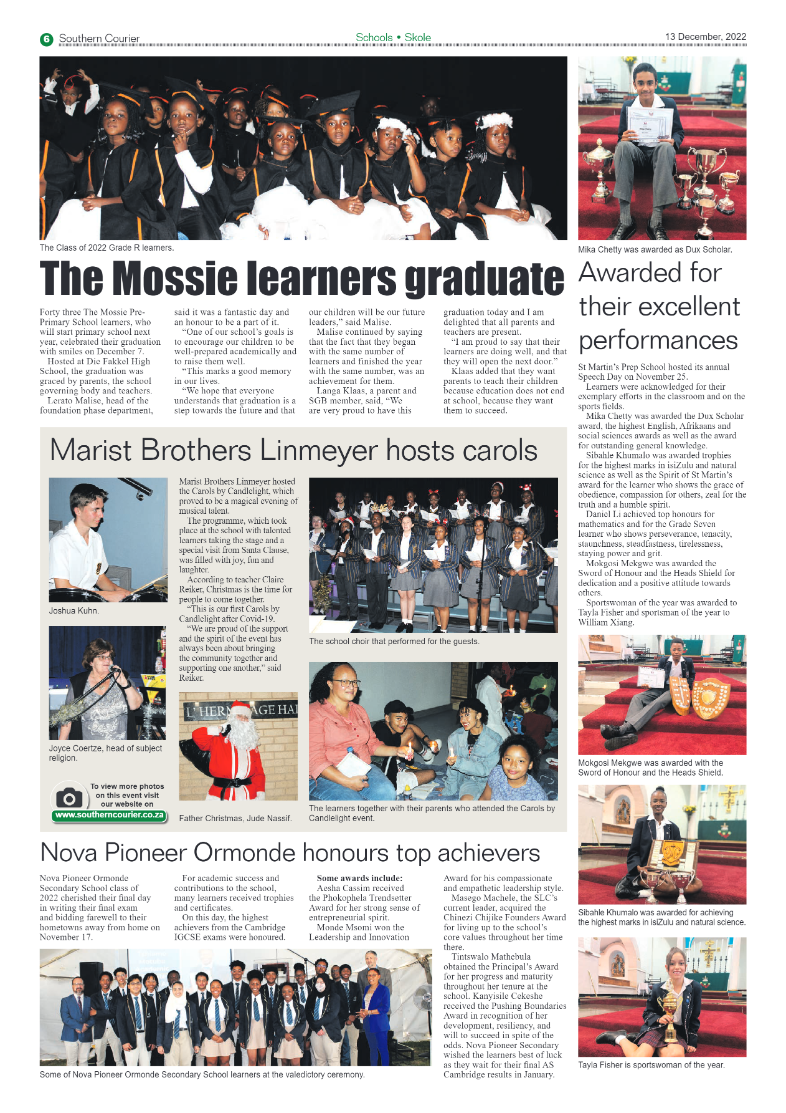 Southern Courier 13 Dec 2022 page 8