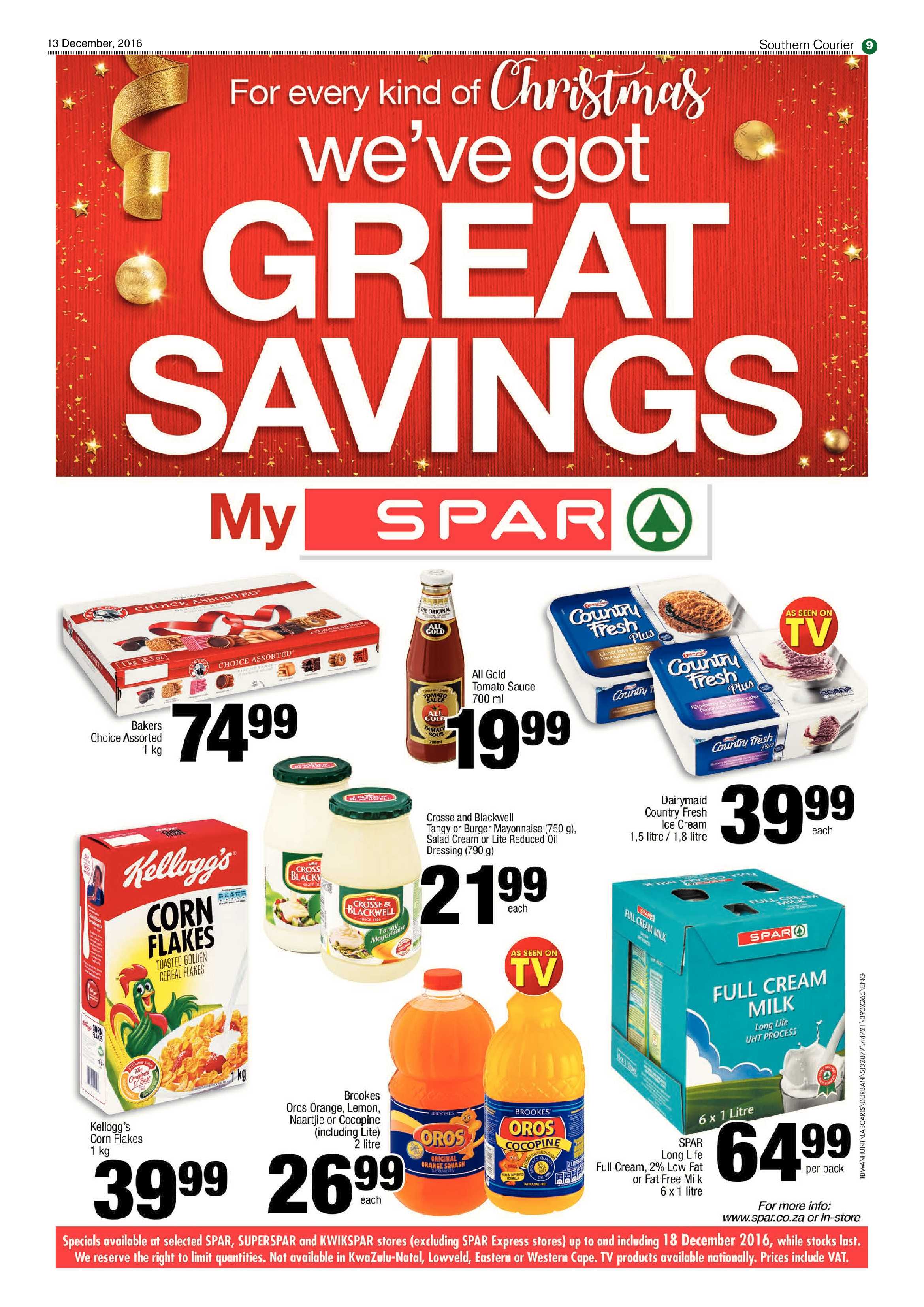 Southern Courier 13 December 2016 page 9