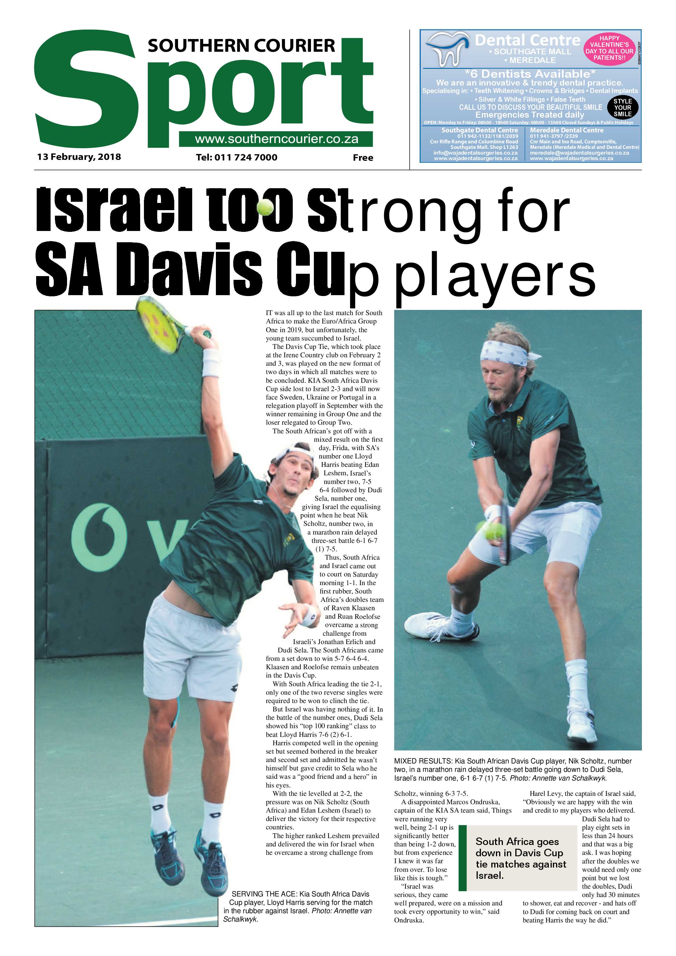 Southern Courier 13 February 2018 page 16
