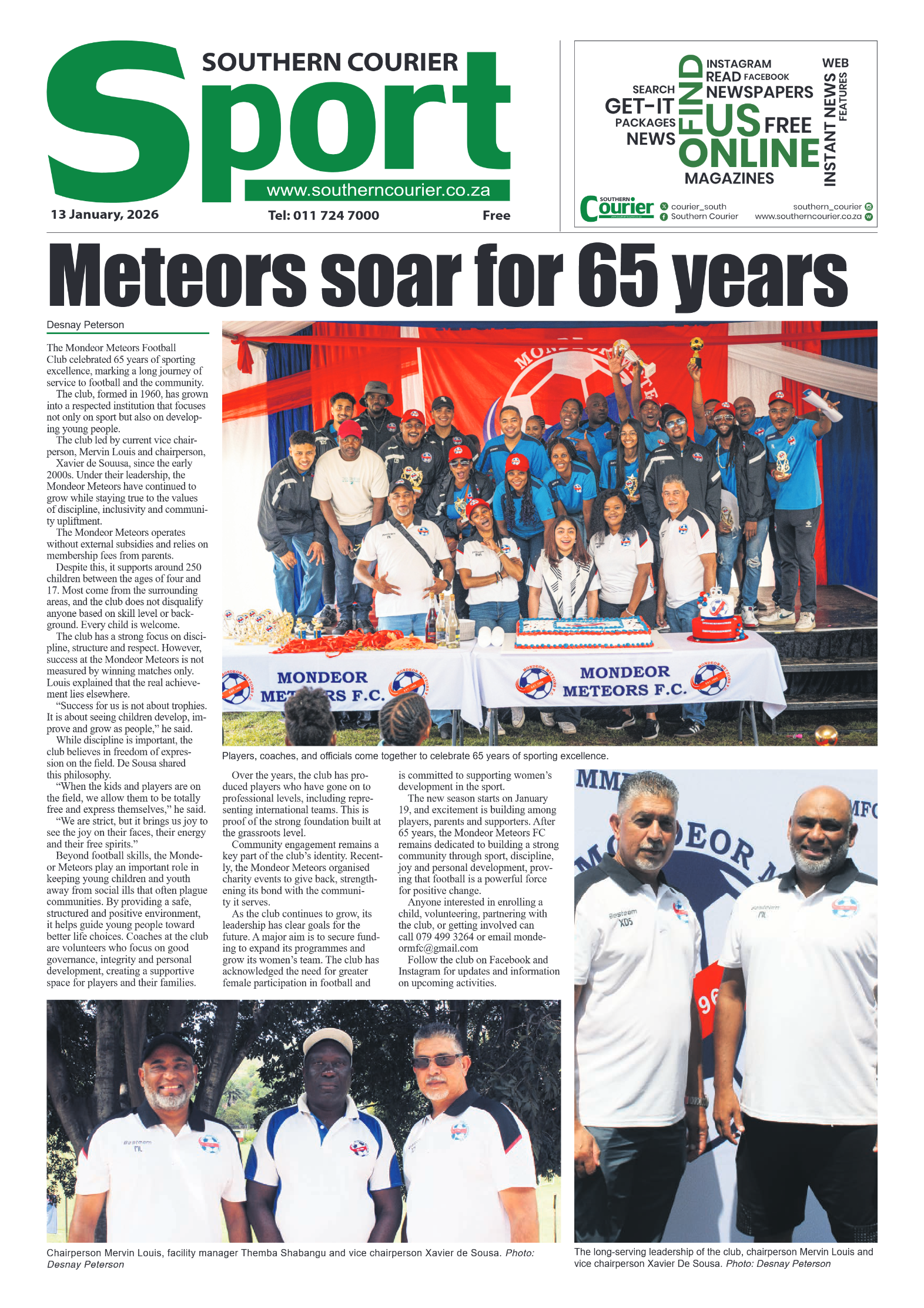 Southern Courier 13 January 2026 page 8