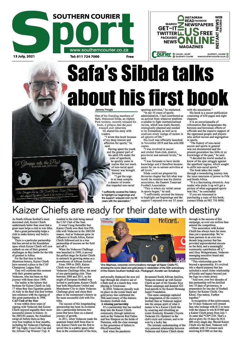 Southern Courier 13 July 2021 page 12