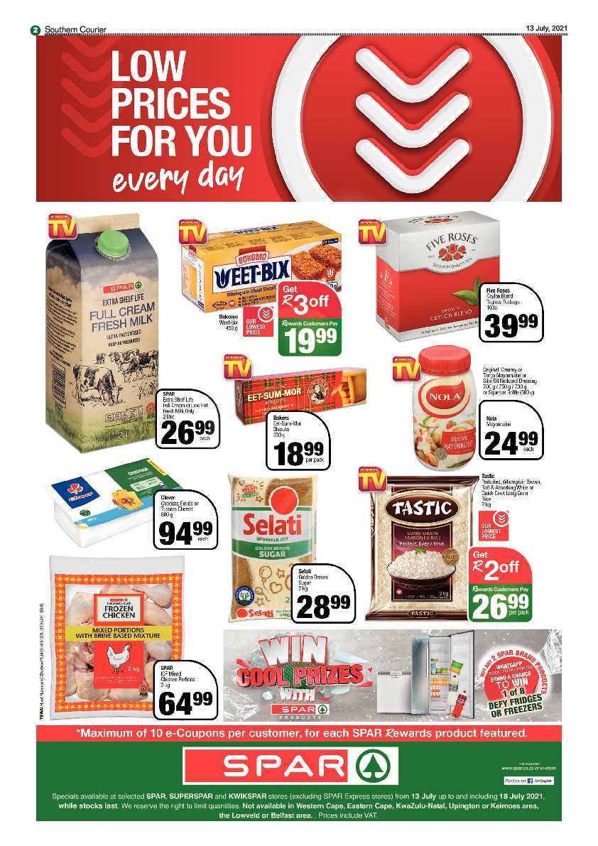 Southern Courier 13 July 2021 page 2