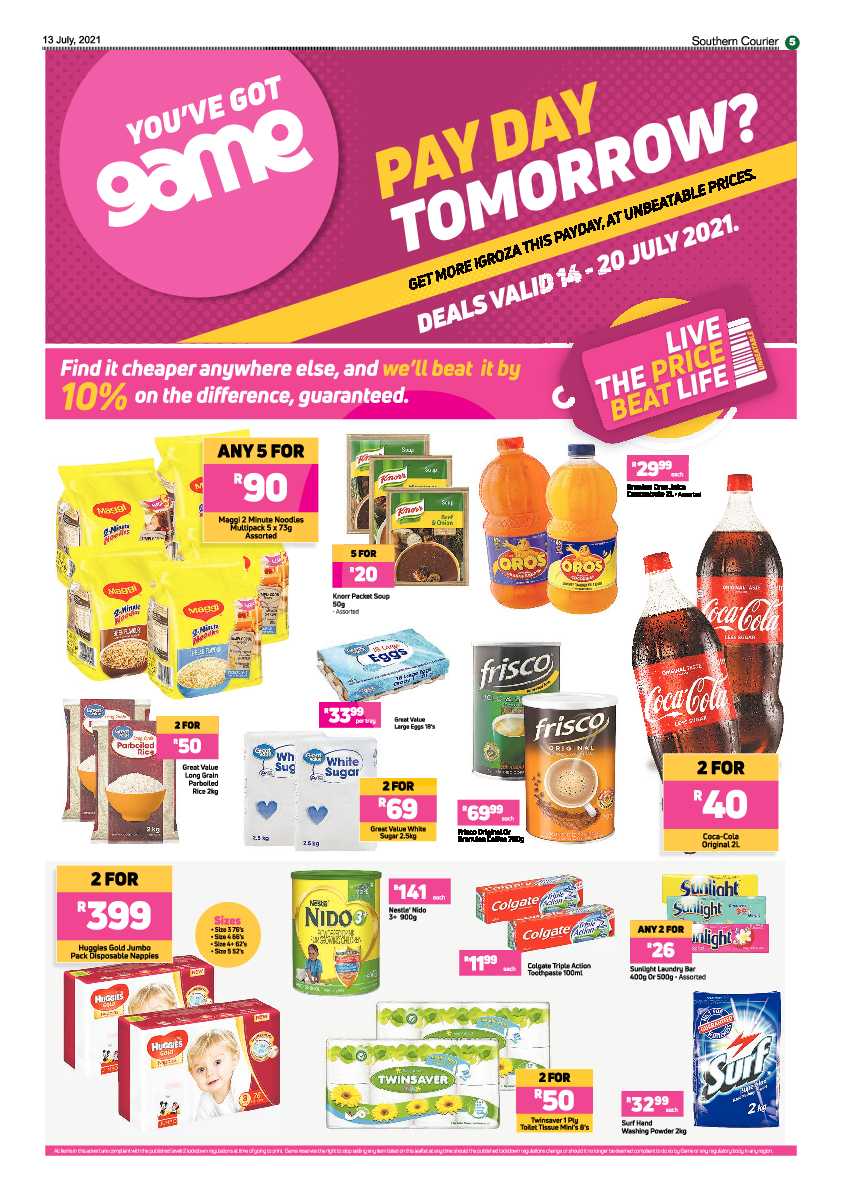 Southern Courier 13 July 2021 page 5