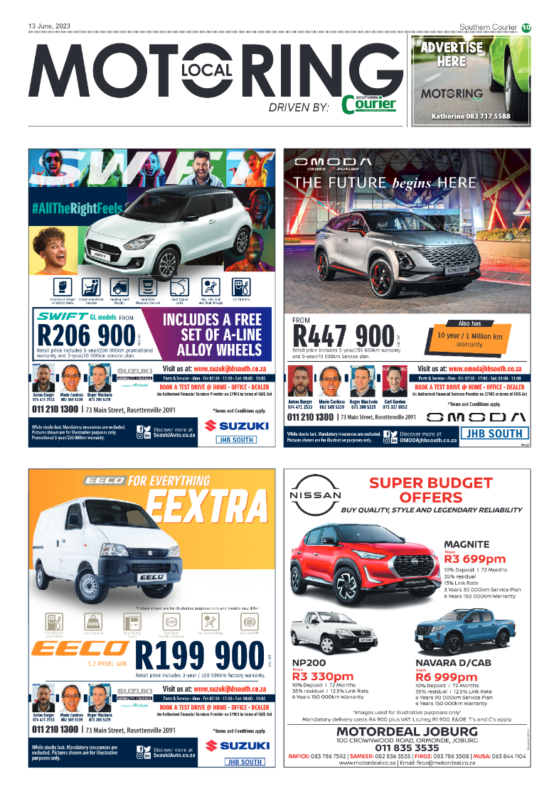 Southern Courier 13 June 2023 page 10