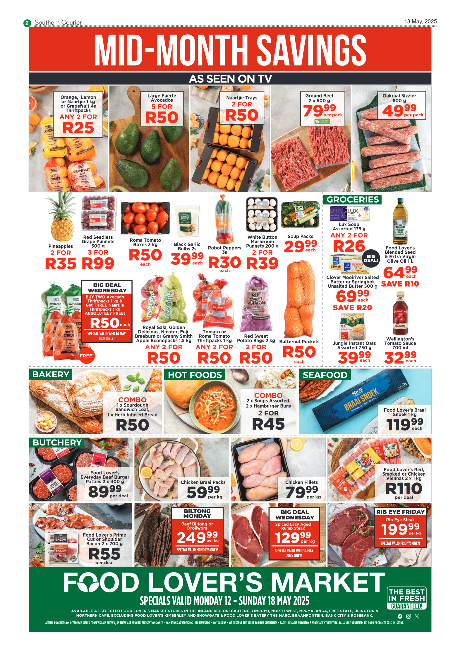 Southern Courier 13 May 2025 page 2