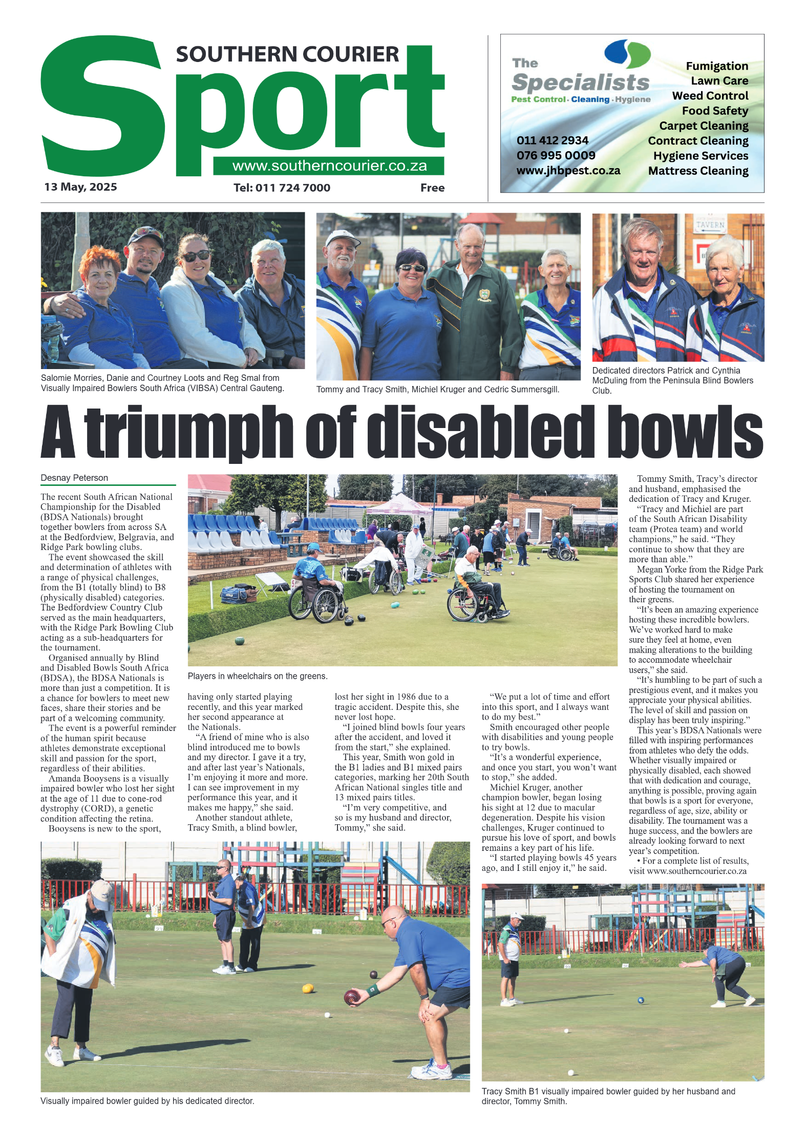 Southern Courier 13 May 2025 page 8
