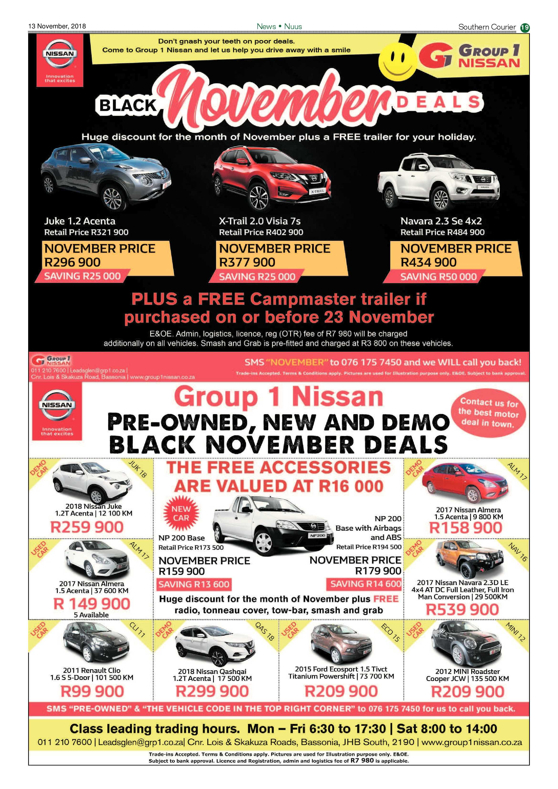 Southern Courier 13 November 2018 page 19