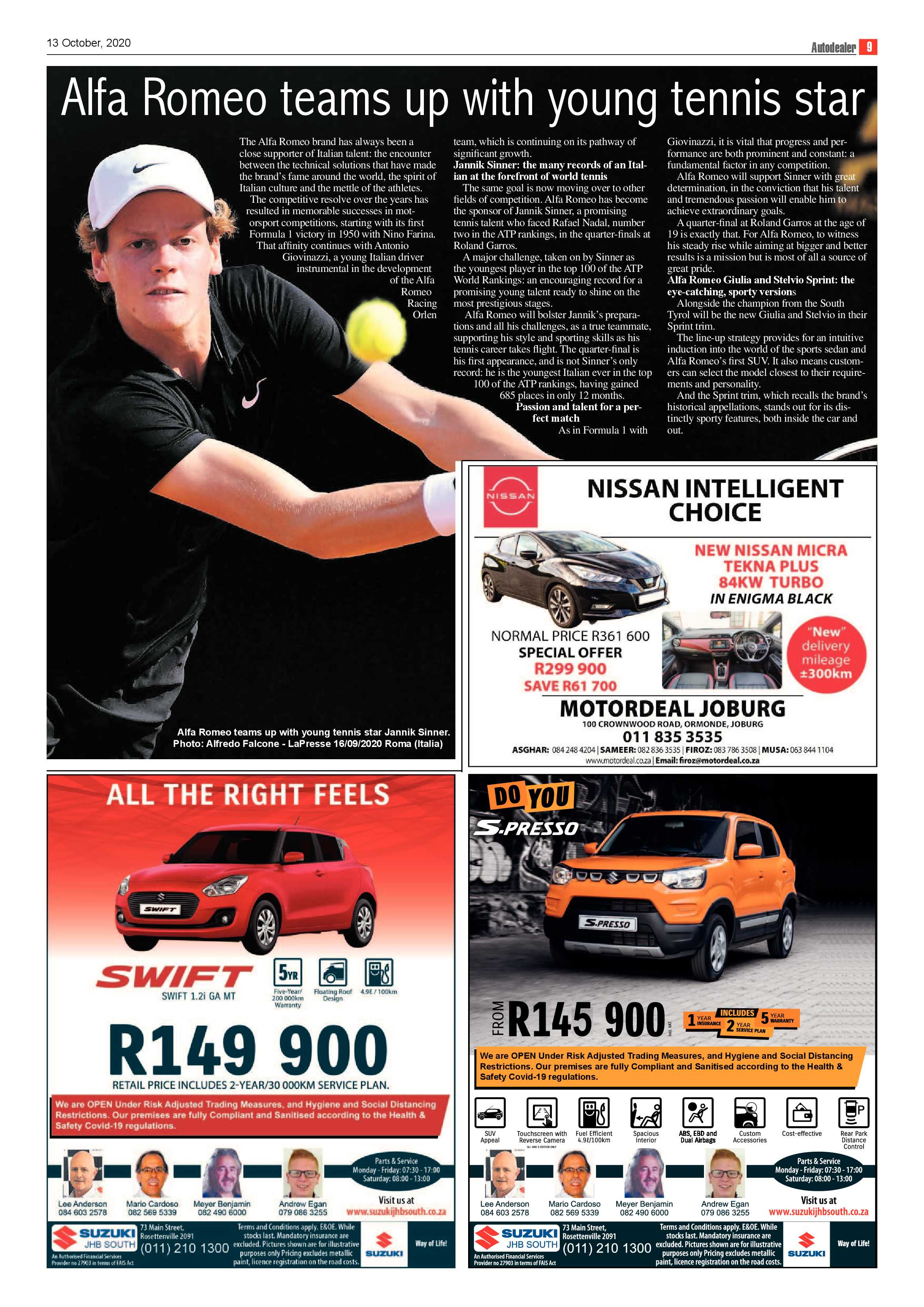 Southern Courier 13 October 2020 page 9