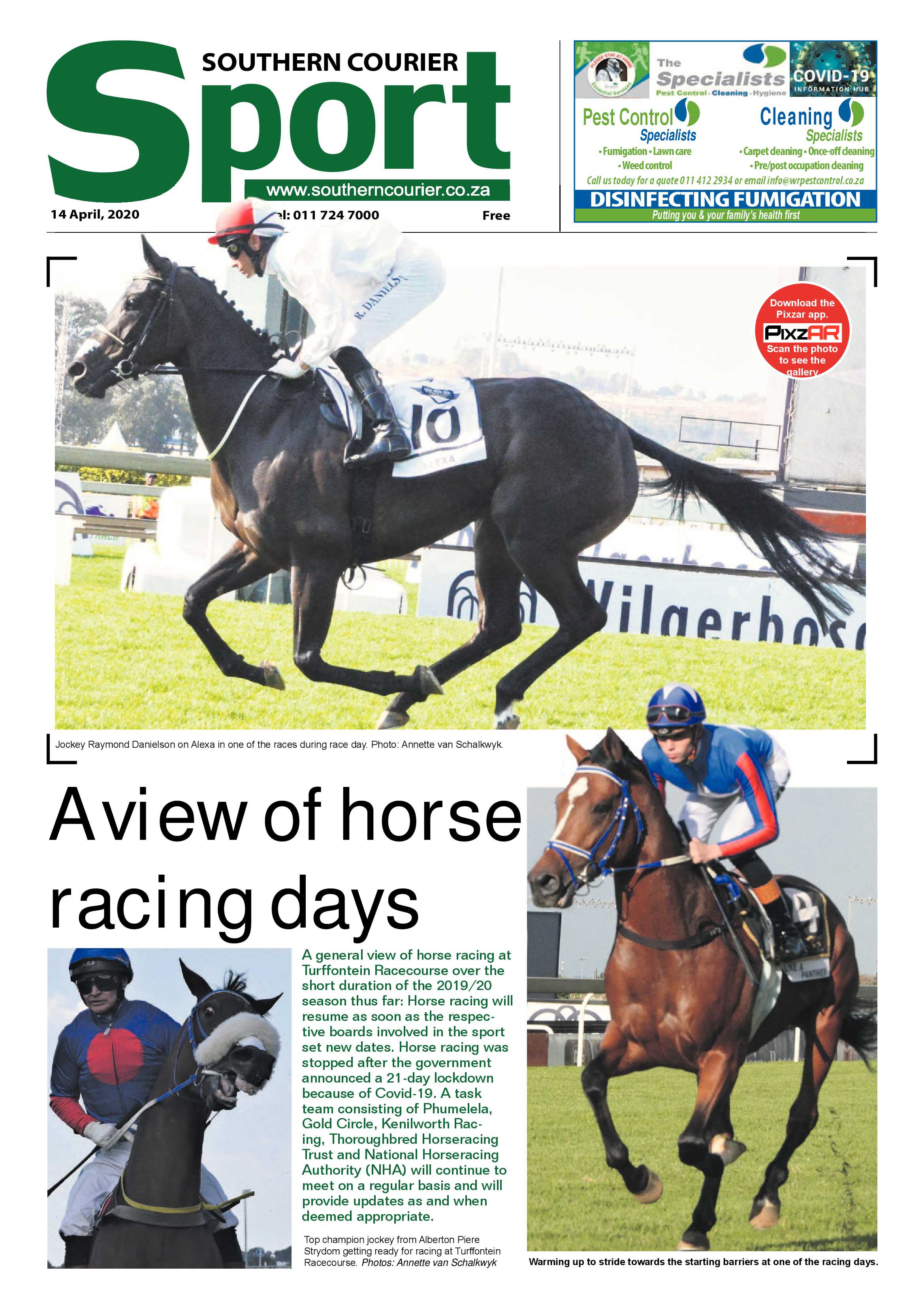 Southern Courier 14 April 2020 page 12