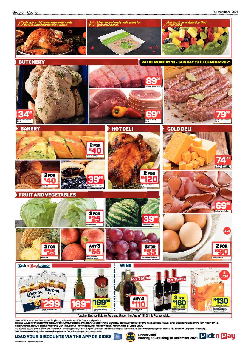 Southern Courier 14 December 2021 page 20