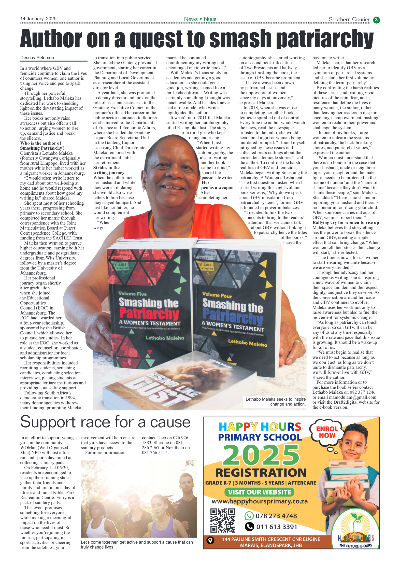 Southern Courier 14 January 2025 page 3