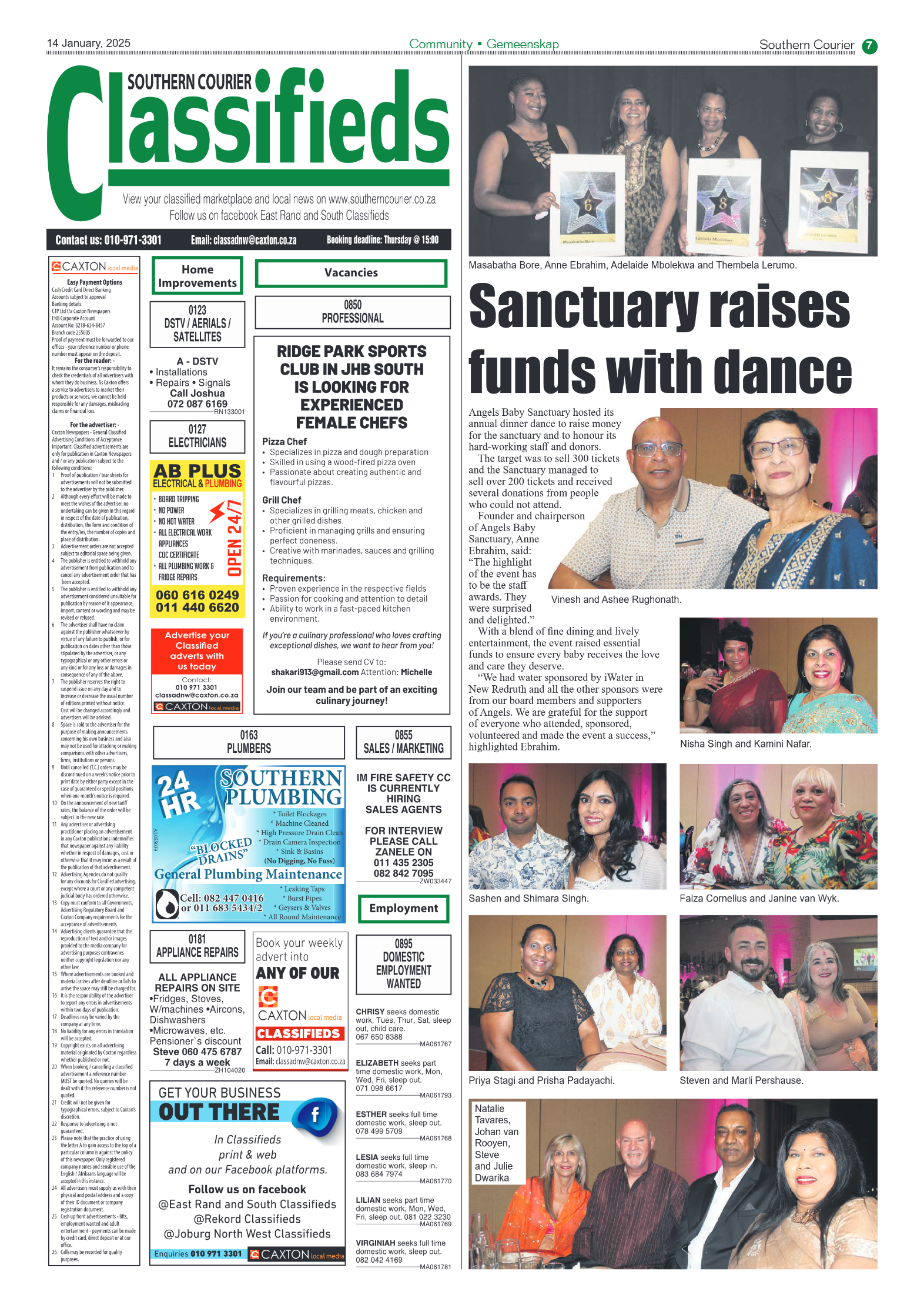 Southern Courier 14 January 2025 page 7