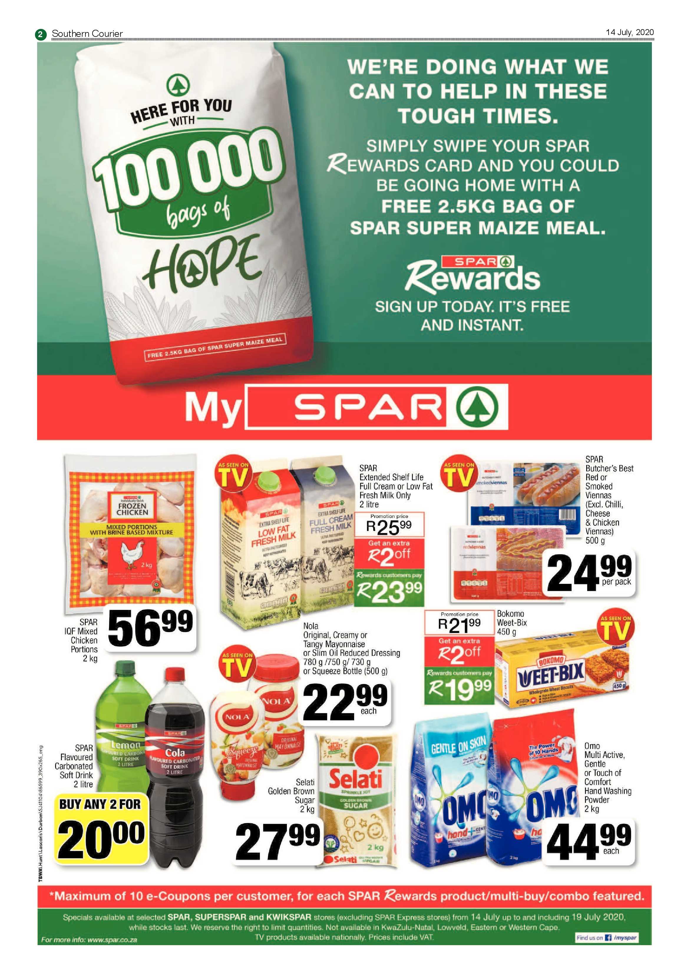 Southern Courier 14 June 2020 page 2