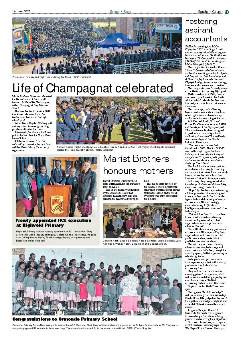 Southern Courier 14 June 2022 page 11