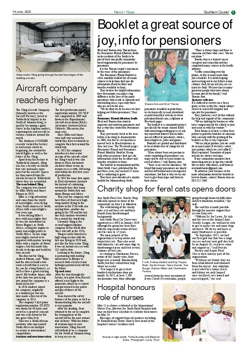 Southern Courier 14 June 2022 page 5