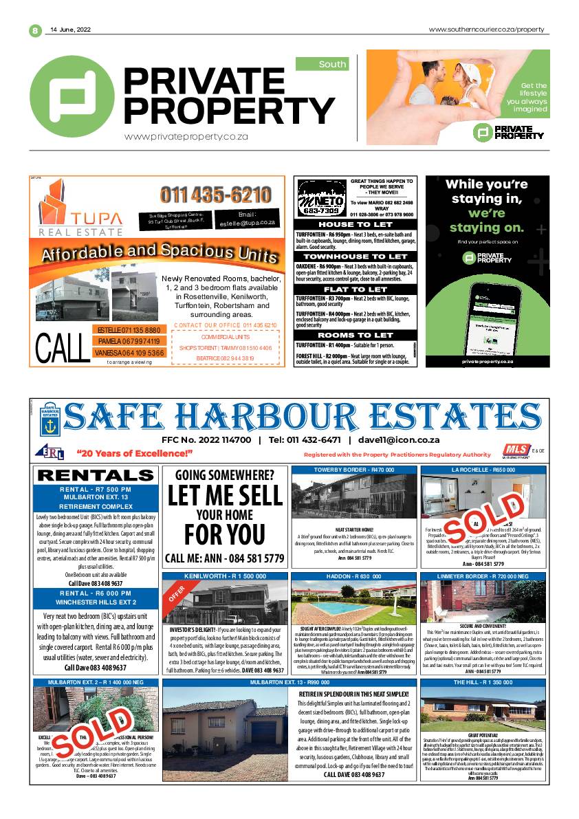 Southern Courier 14 June 2022 page 8