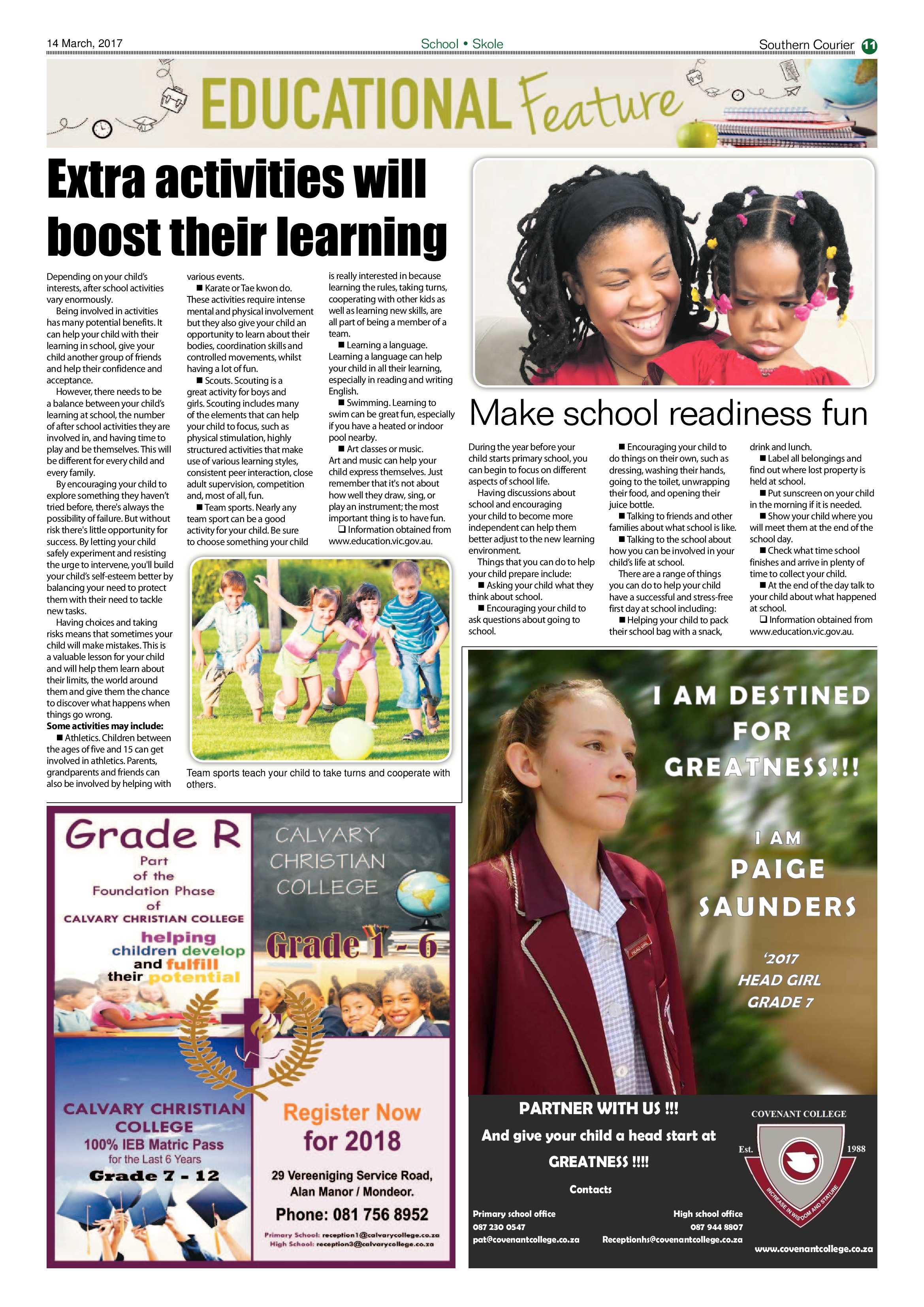 Southern Courier 14 March 2017 page 11