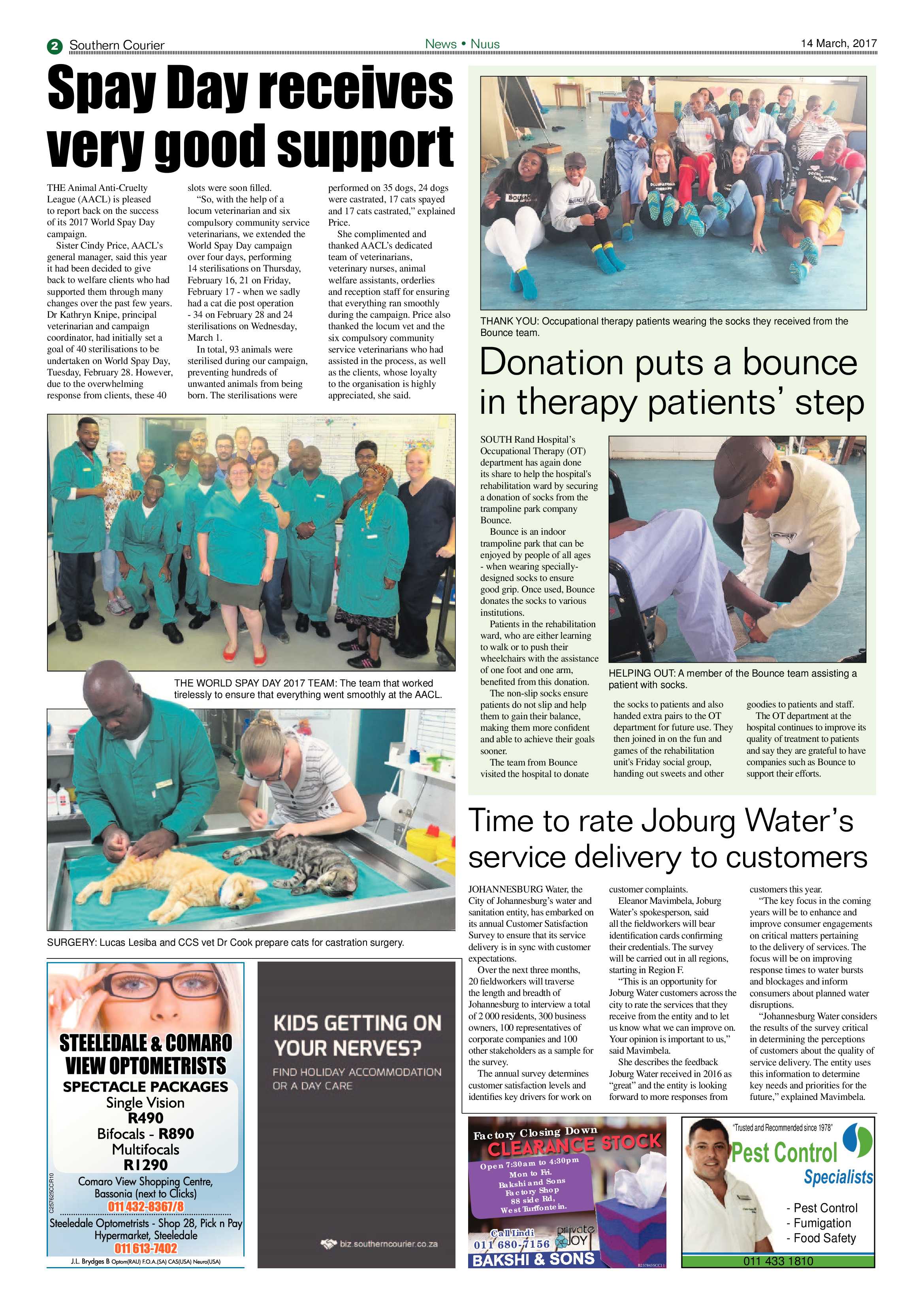 Southern Courier 14 March 2017 page 2