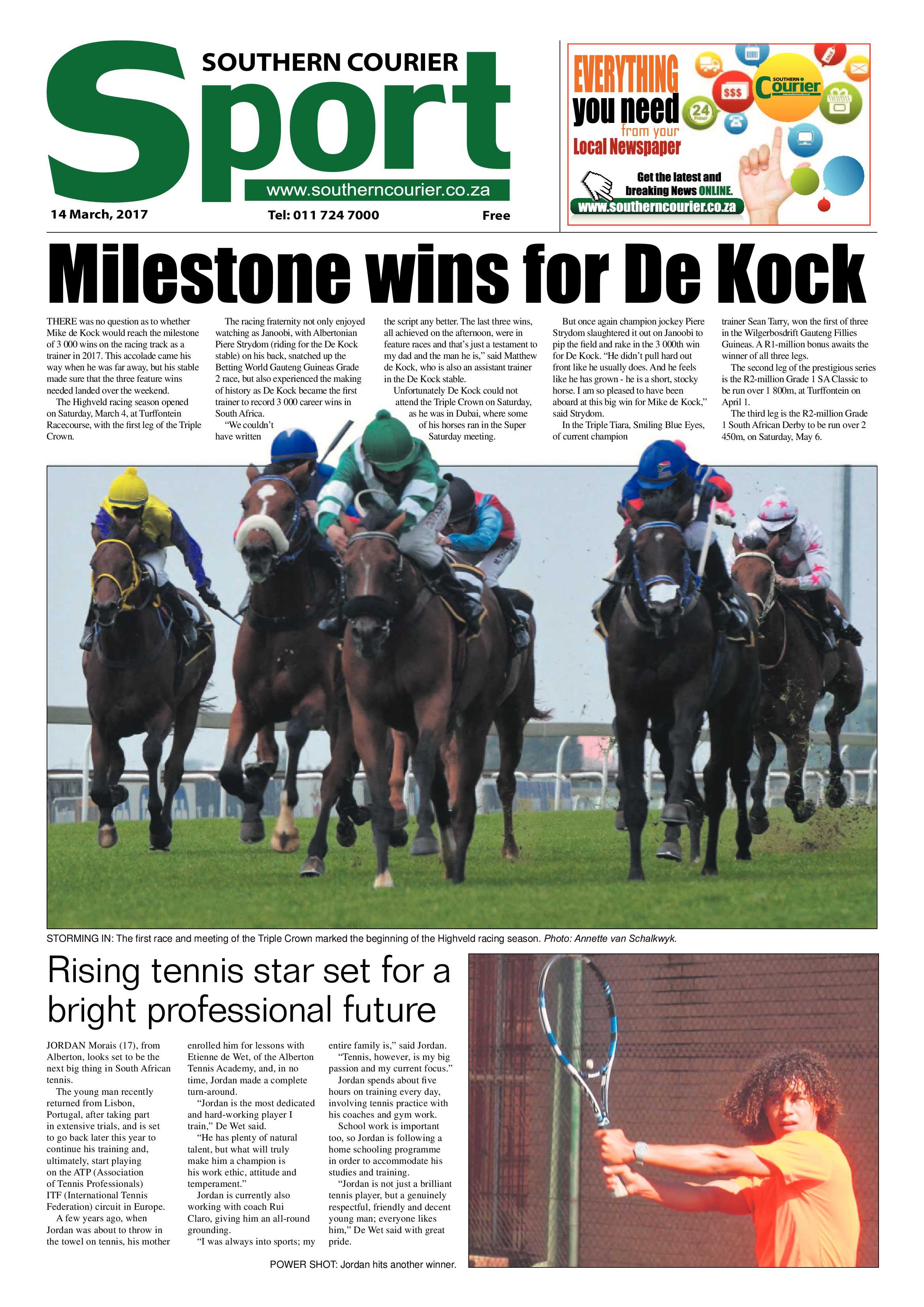 Southern Courier 14 March 2017 page 20