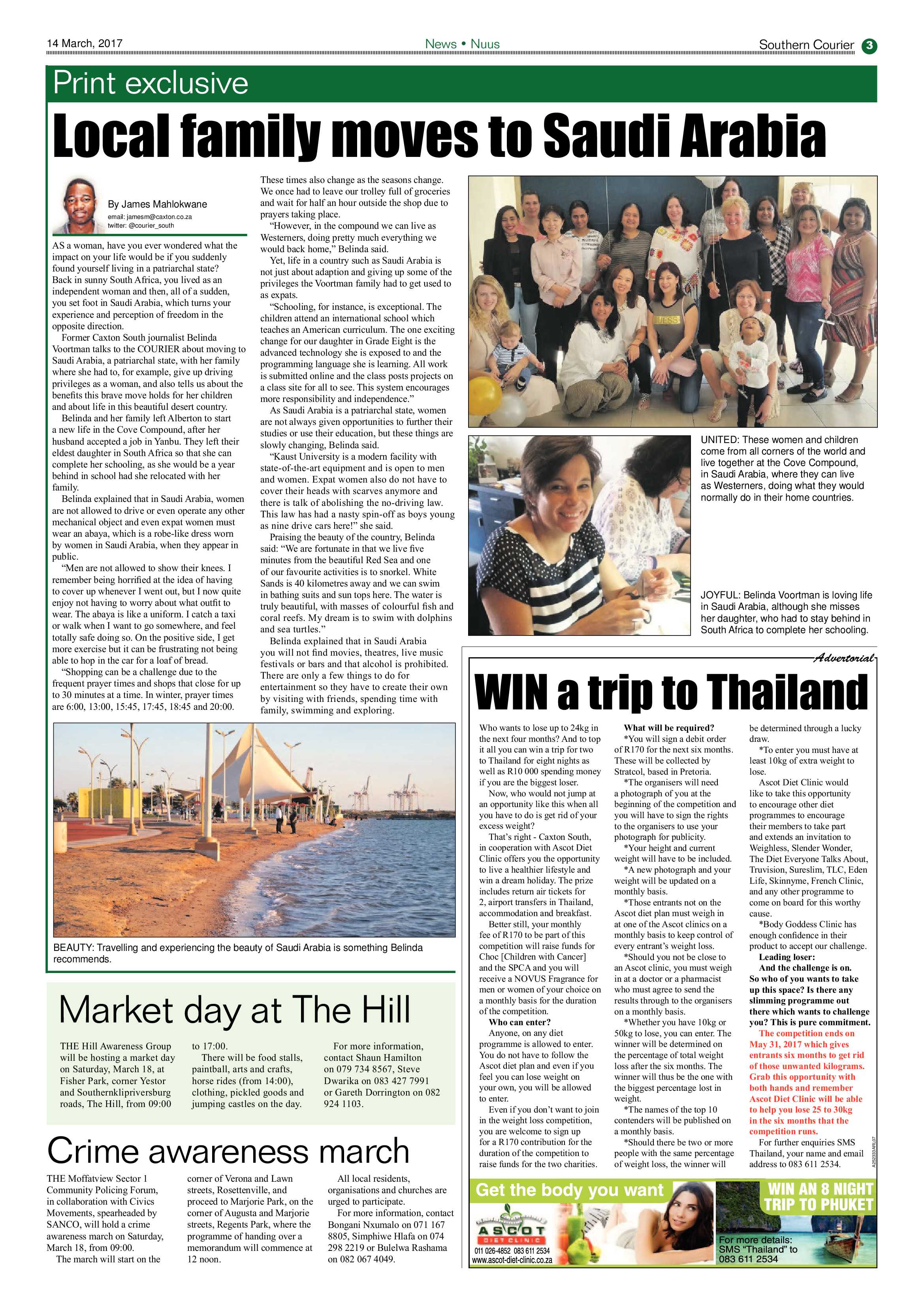 Southern Courier 14 March 2017 page 3