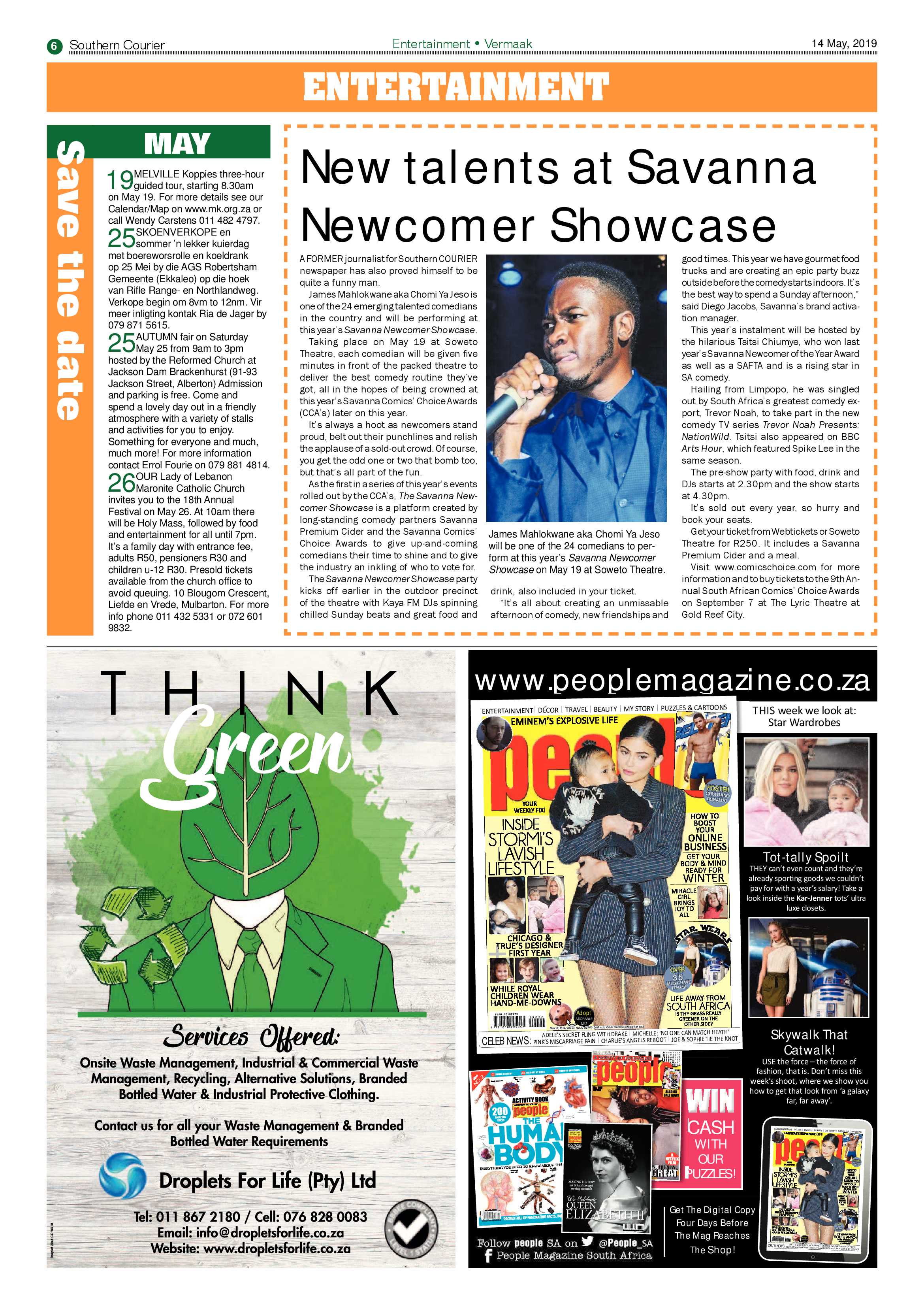 Southern Courier 14 May 2019 page 6
