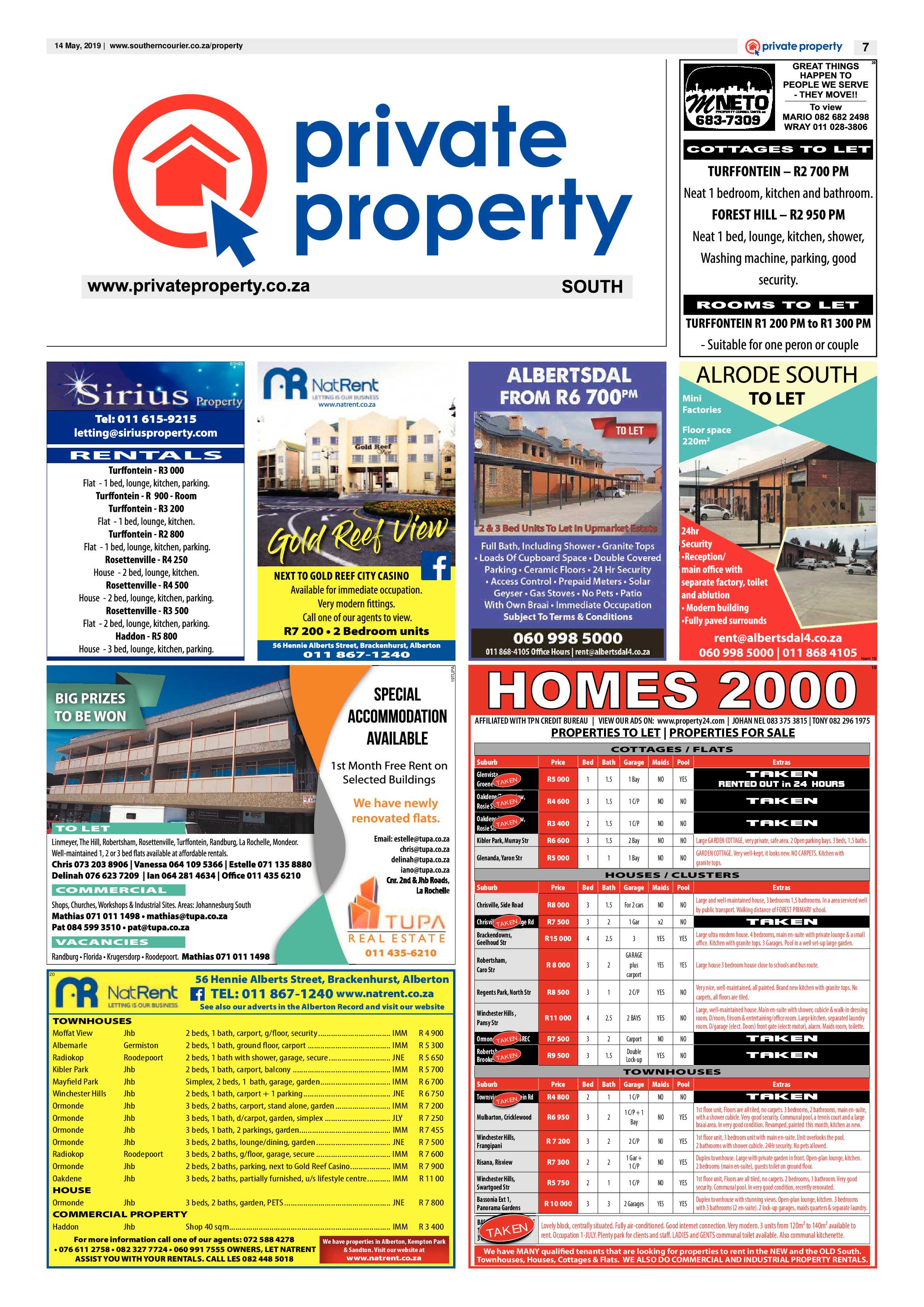 Southern Courier 14 May 2019 page 7