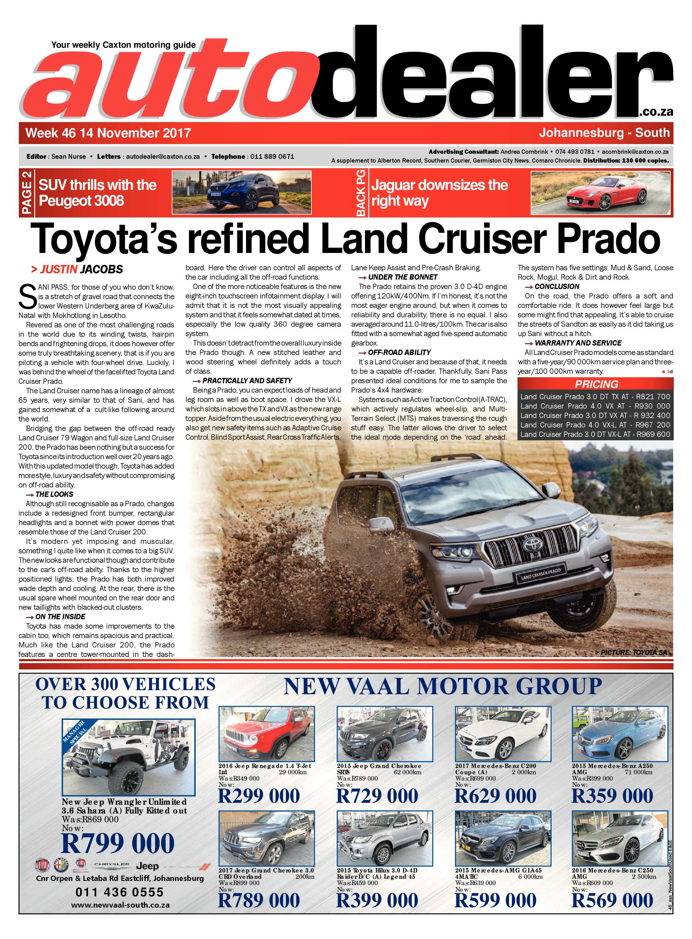 Southern Courier 14 November 2017 page 21