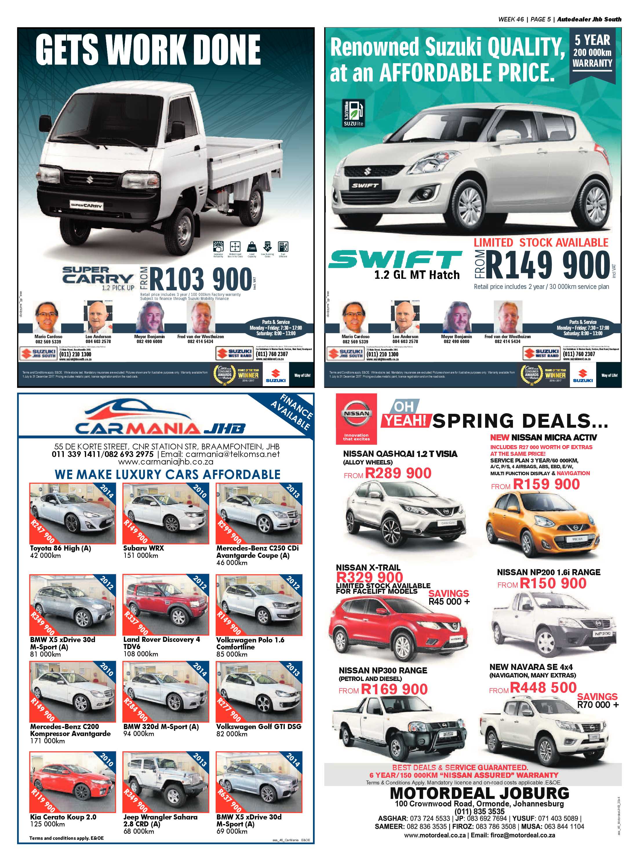 Southern Courier 14 November 2017 page 25