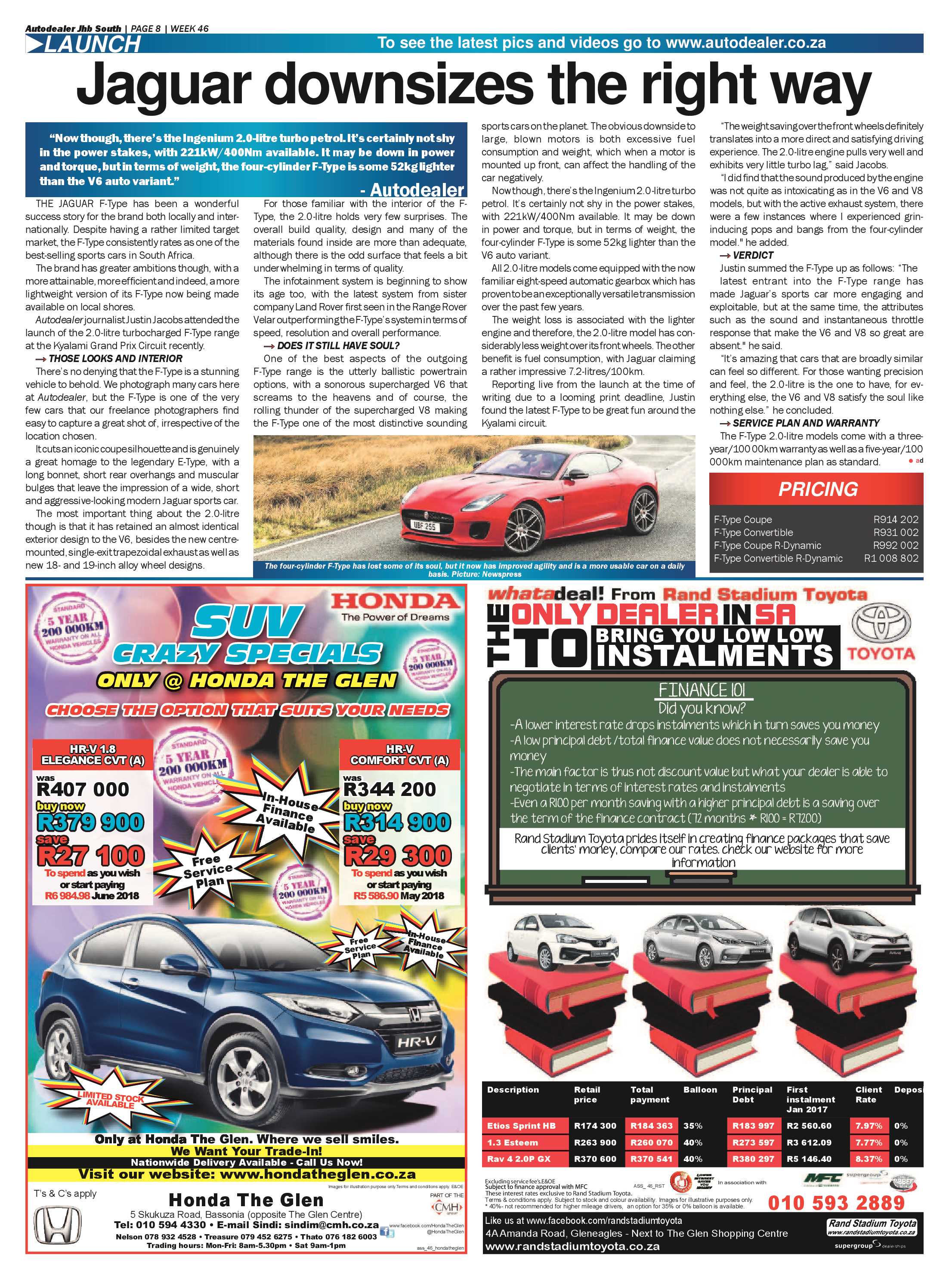 Southern Courier 14 November 2017 page 28