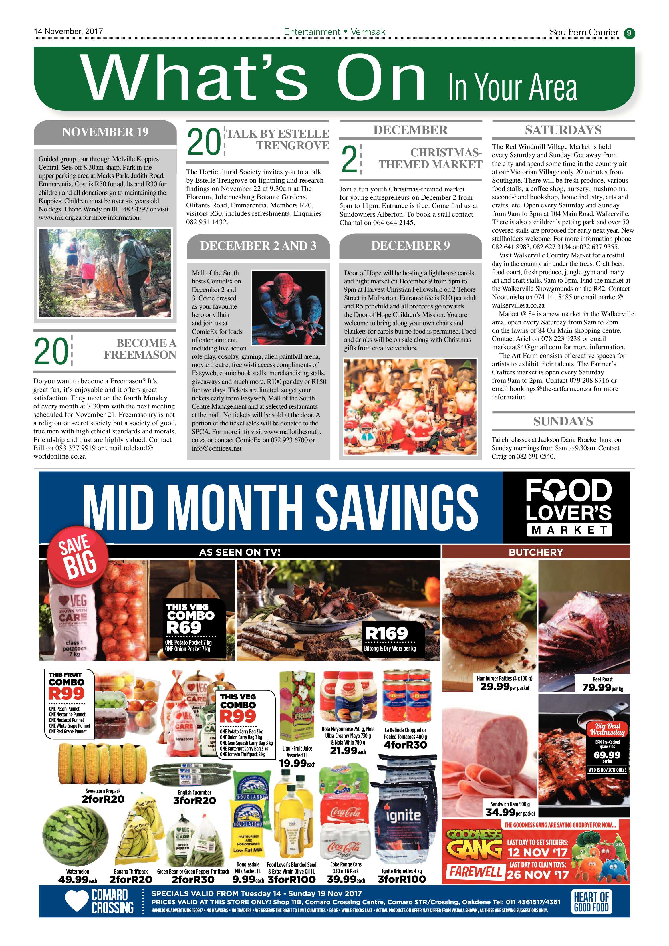 Southern Courier 14 November 2017 page 9