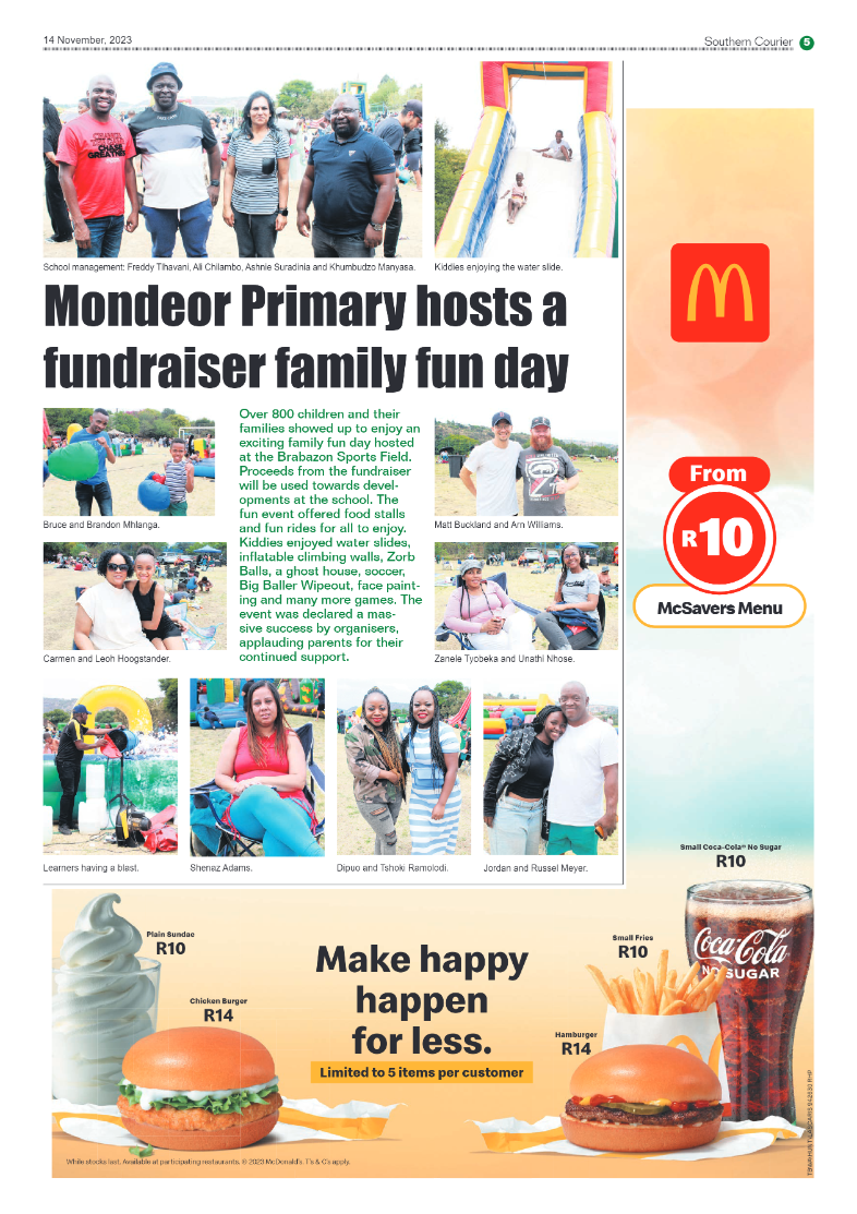 Southern Courier 14 November 2023 page 5