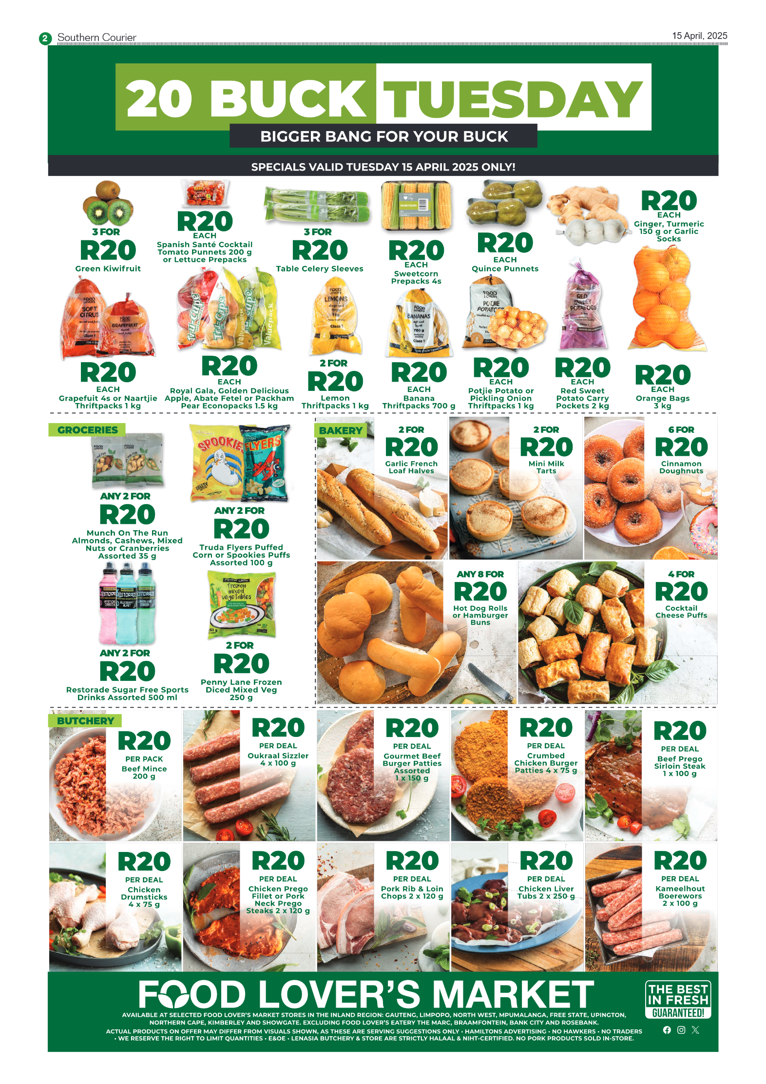 Southern Courier 15 April 2025 page 2