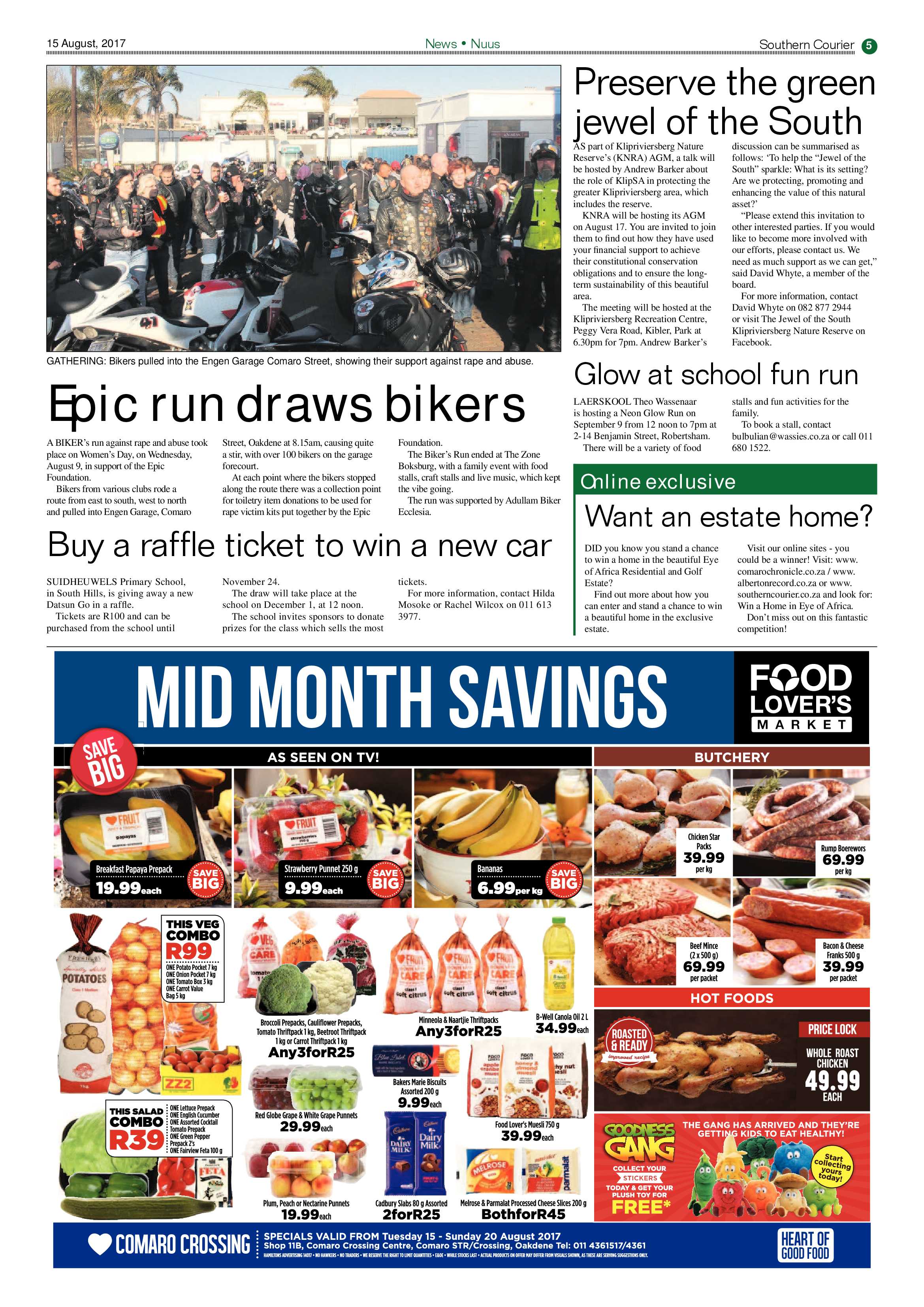Southern Courier 15 August 2017 page 5