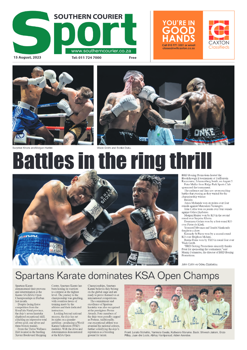 Southern Courier 15 August 2023 page 8