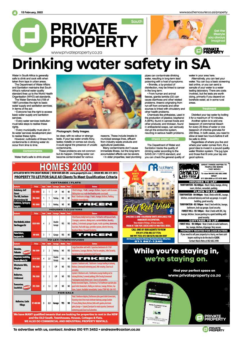 Southern Courier 15 February 2022 page 4