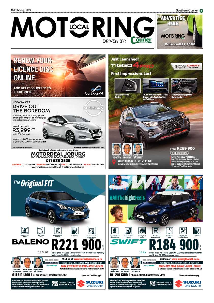 Southern Courier 15 February 2022 page 5