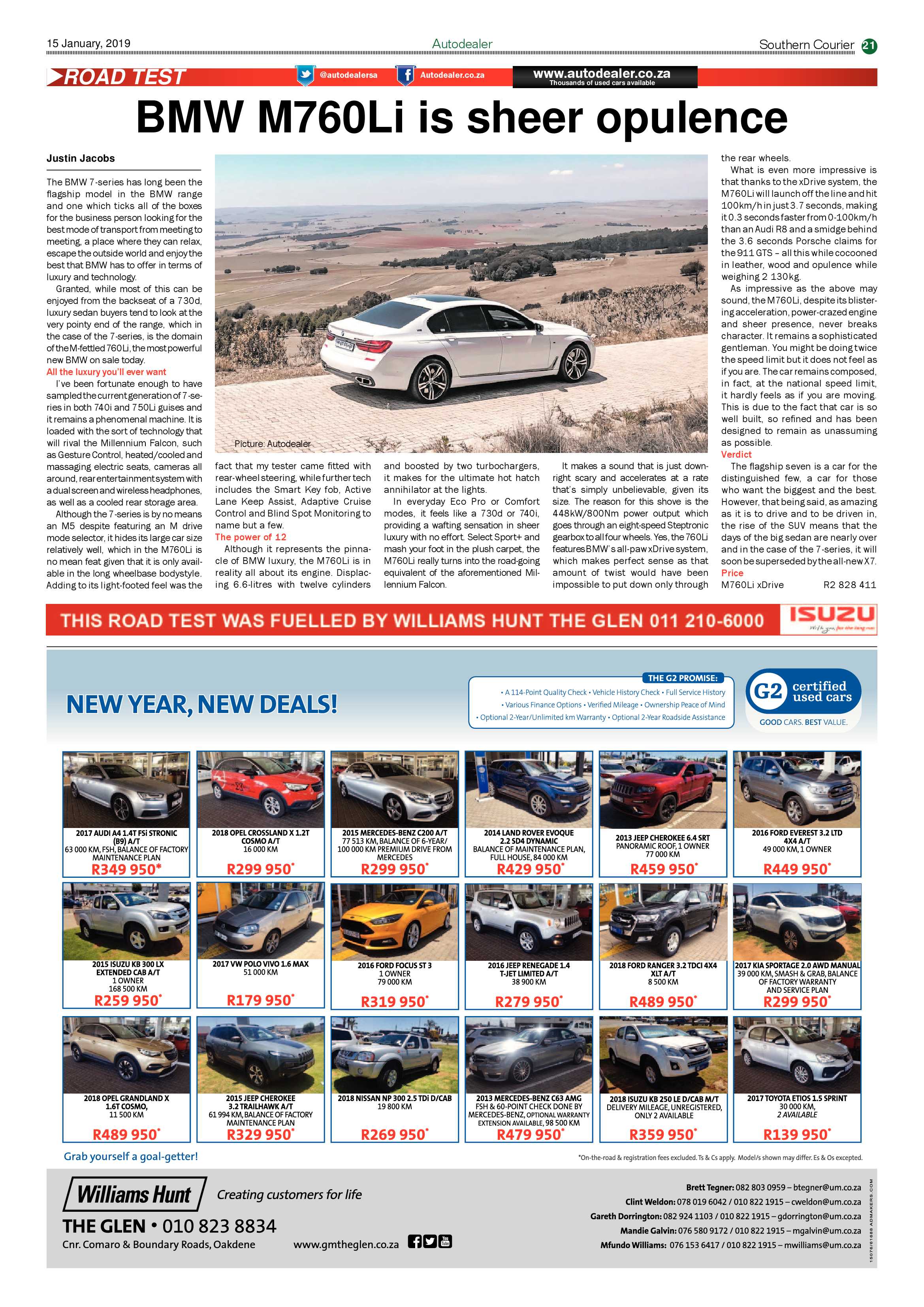 Southern Courier 15 January 2019 page 21