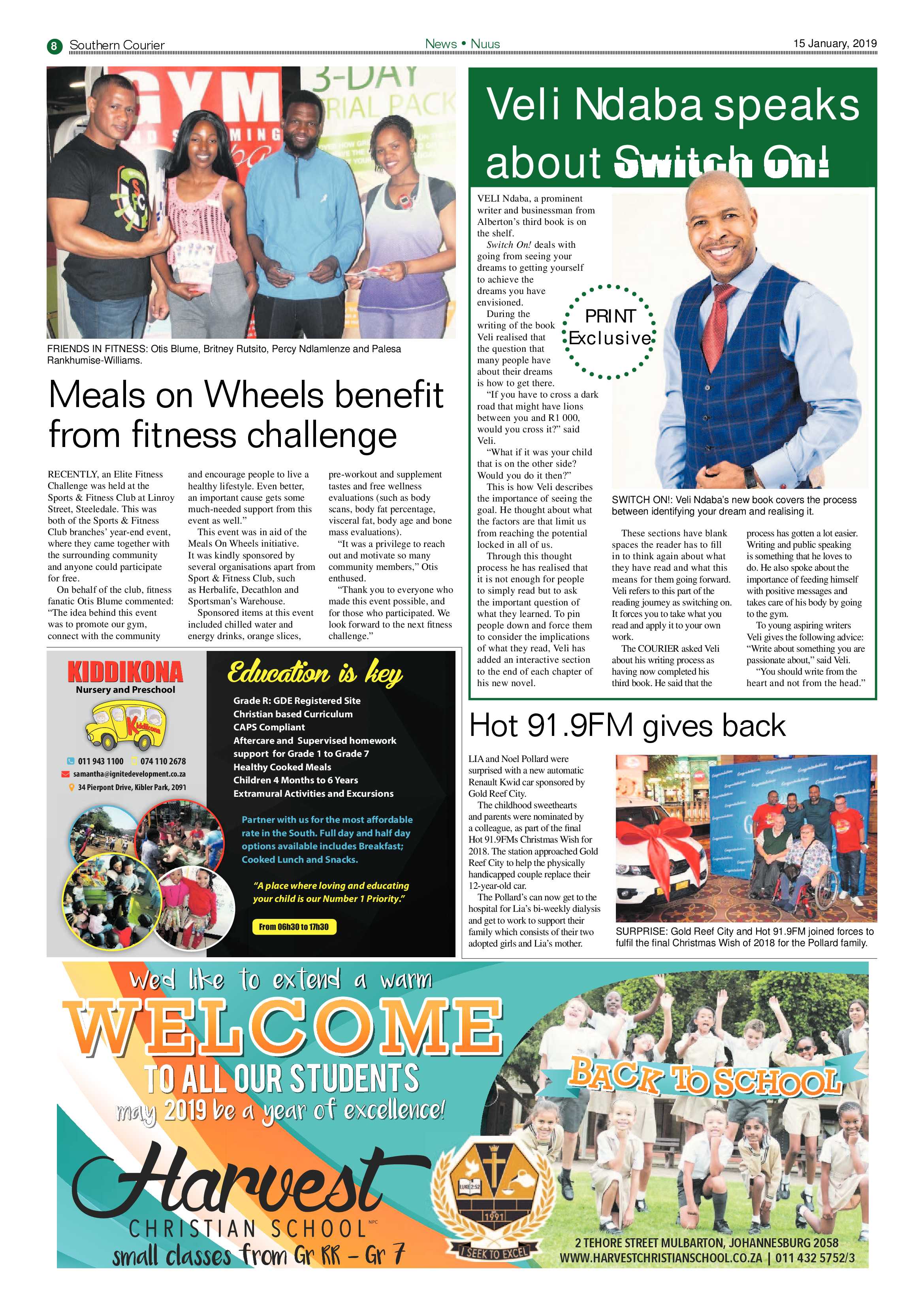 Southern Courier 15 January 2019 page 8