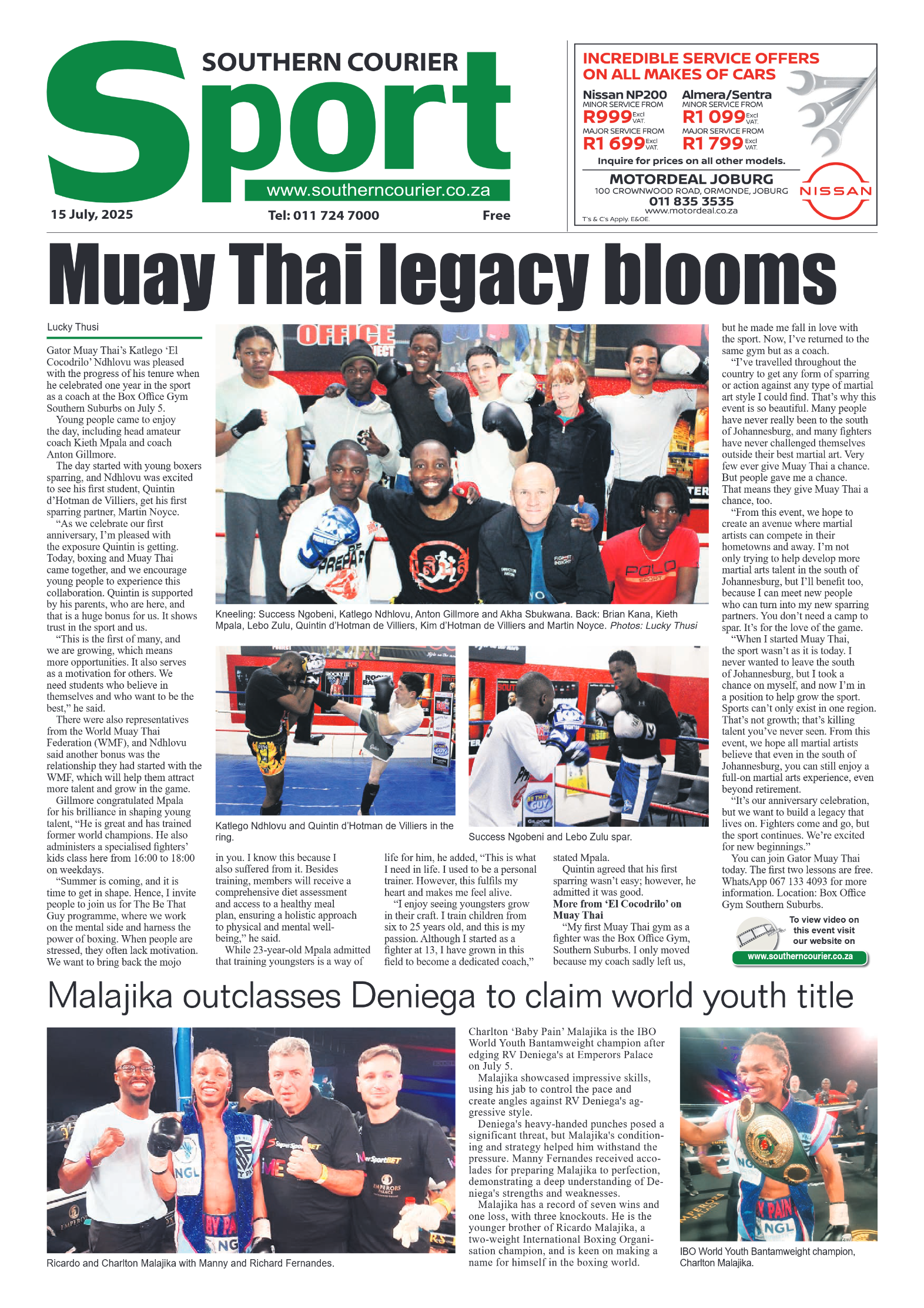 Southern Courier 15 July 2025 page 8