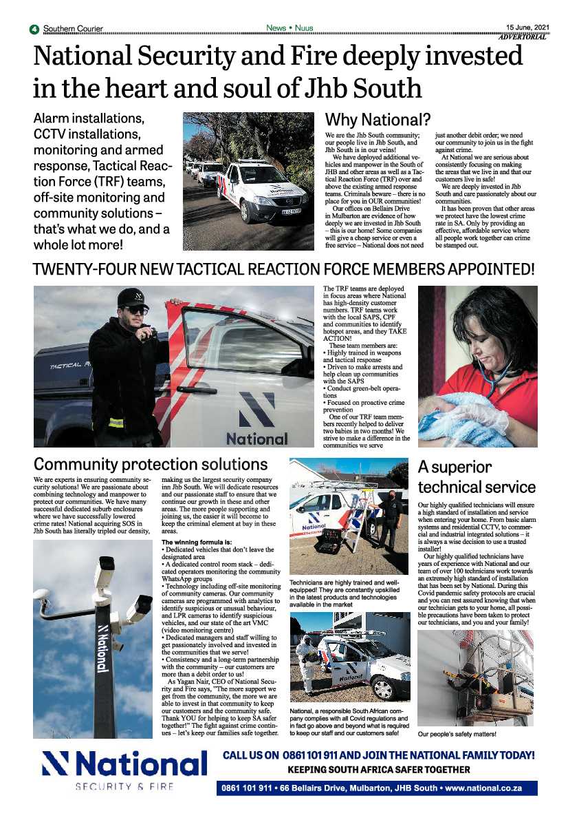 Southern Courier 15 June 2021 page 4