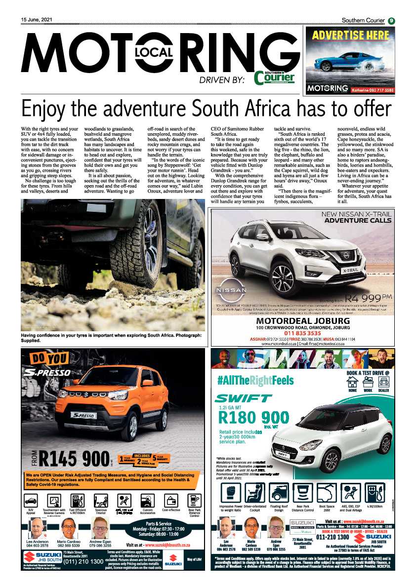 Southern Courier 15 June 2021 page 9