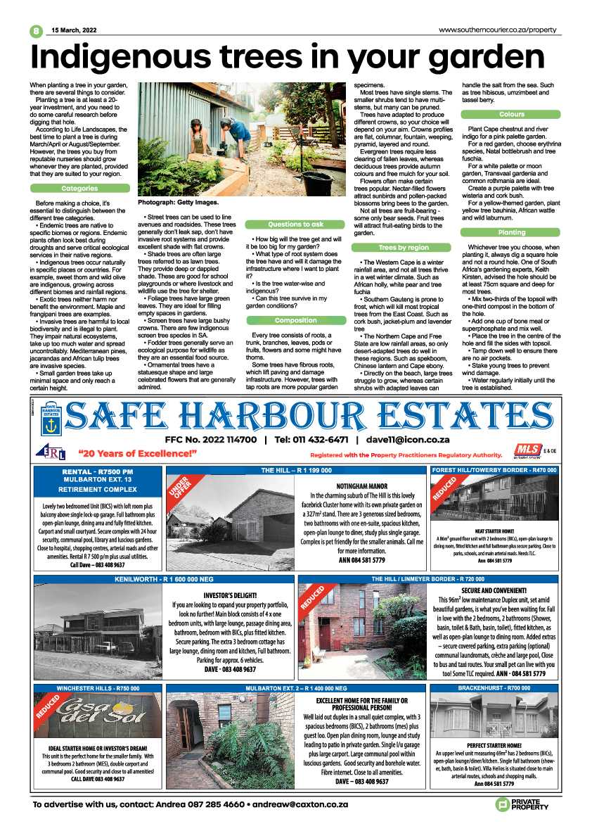 Southern Courier 15 March 2022 page 8