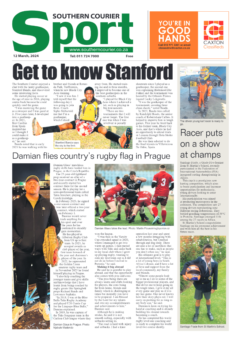 Southern Courier 15 March 2024 page 8