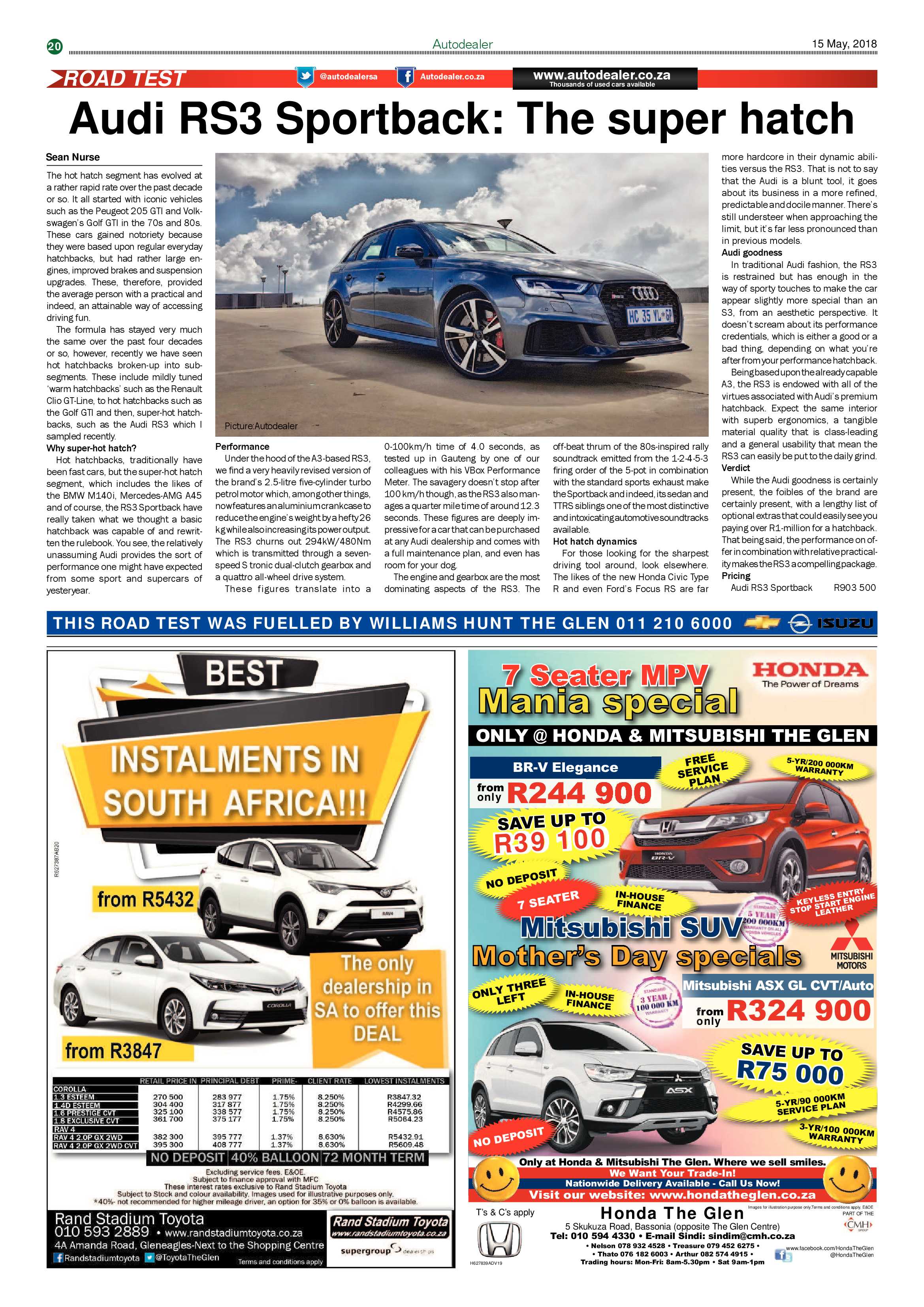 Southern Courier 15 May 2018 page 20