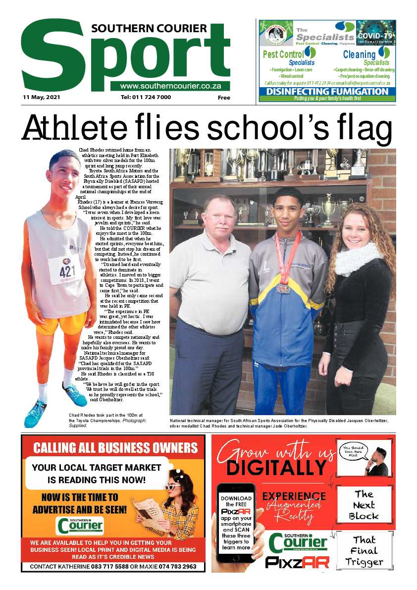 Southern Courier 14 May 2021 page 16